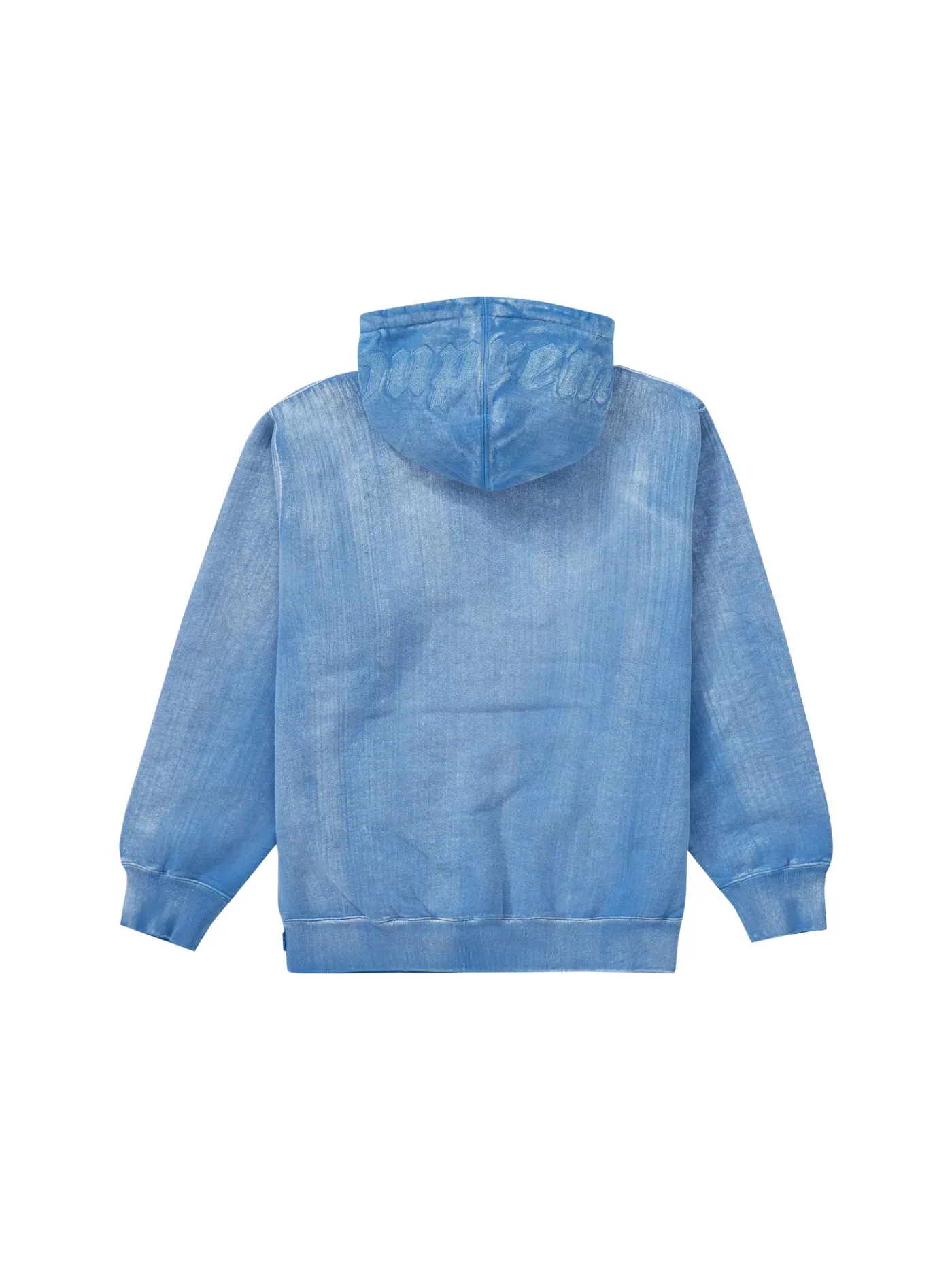 Мужское худи с принтом Supreme Hooded Sweatshirt, Pale Royal — изображение 2 из 2
