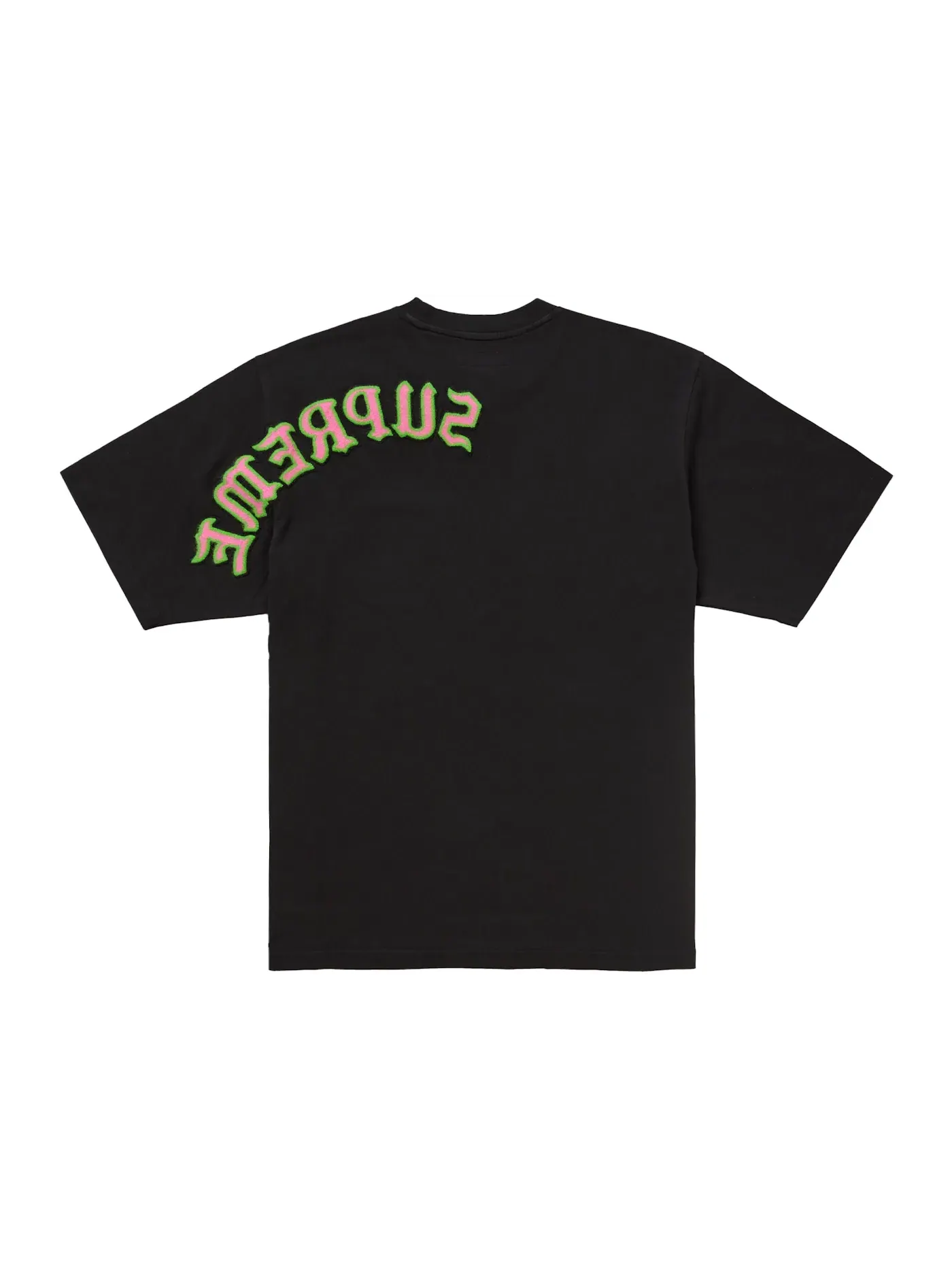 Мужская футболка с принтом Supreme — изображение 1 из 2, черный