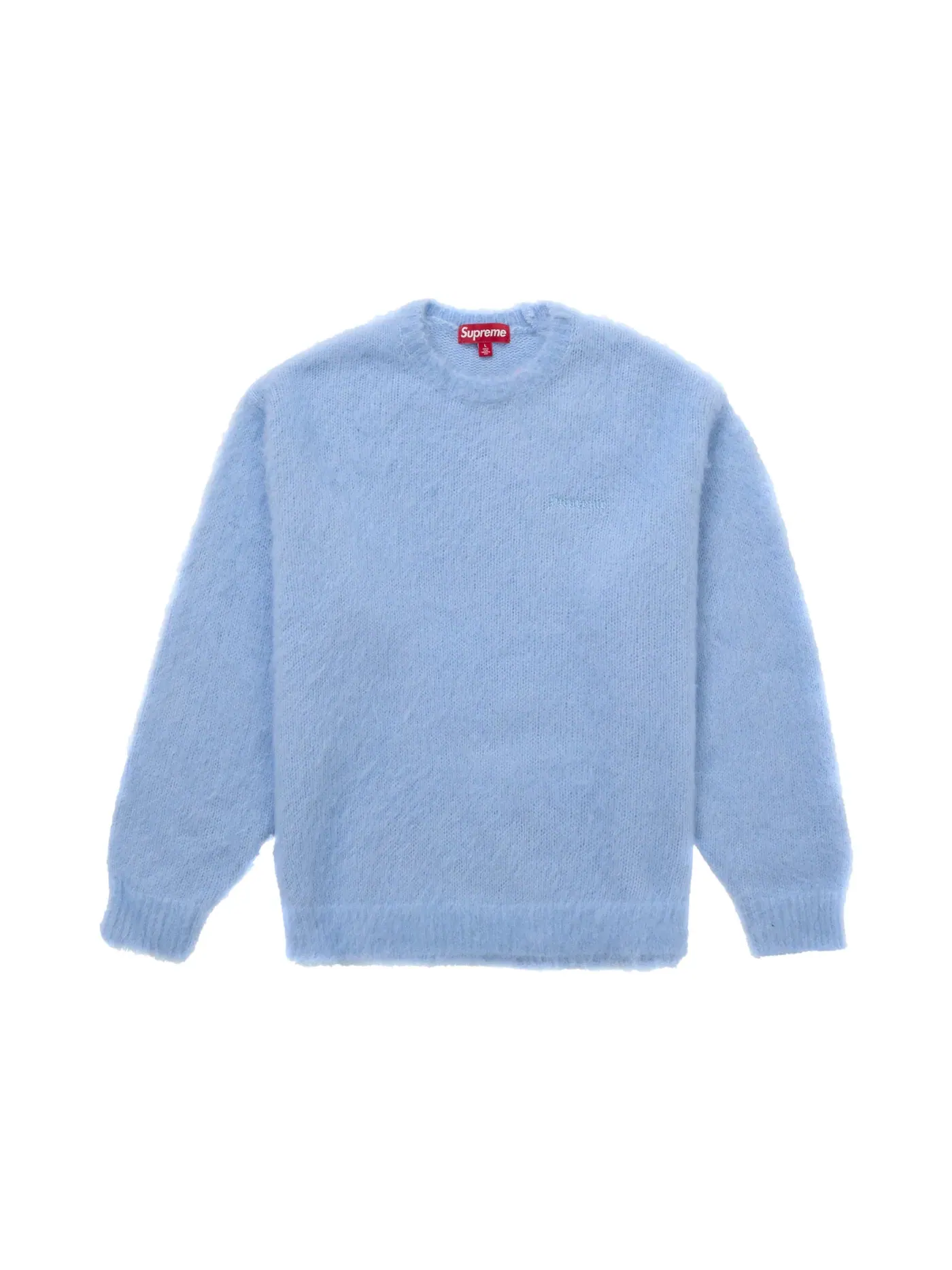 Мужской свитер из мохера Light Blue Supreme — изображение 1 из 1