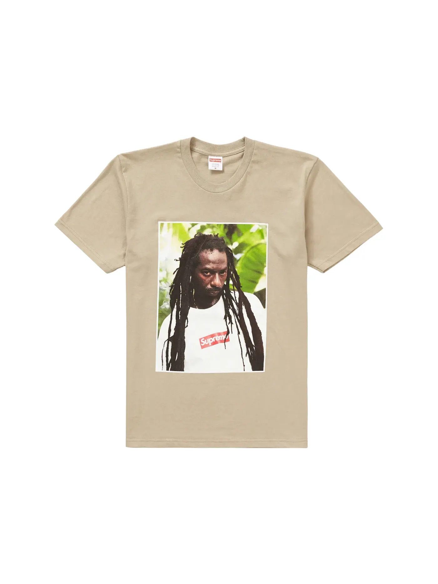 Мужская футболка с принтом Supreme Tee — изображение 1 из 2, глина