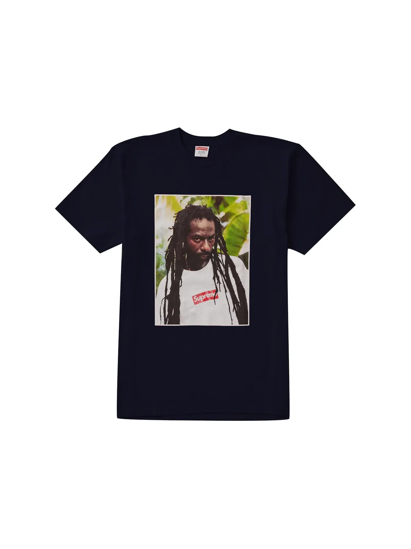 Мужская футболка с принтом Tee Supreme — изображение 1 из 2, темно-синий