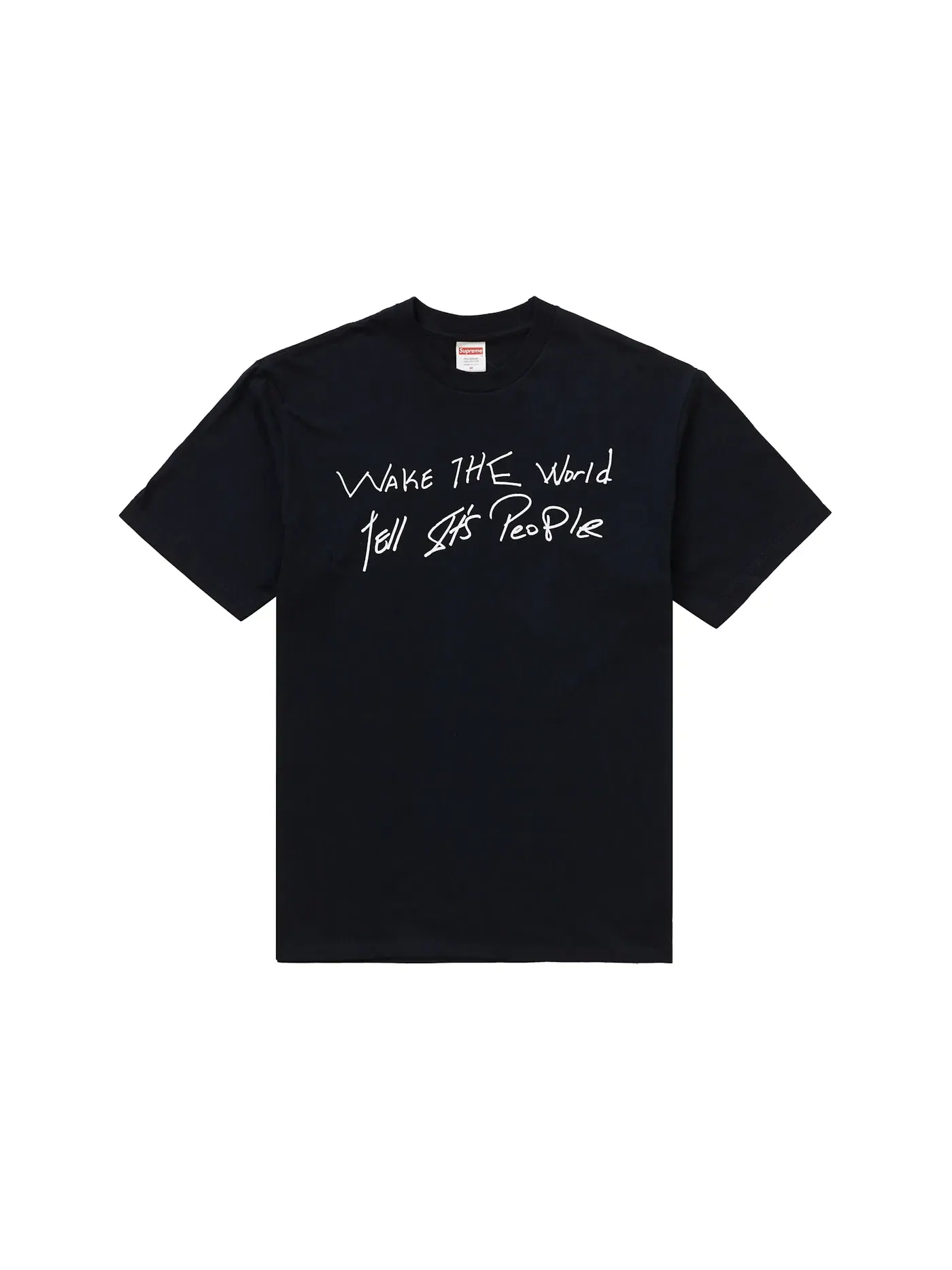 Мужская футболка с принтом Tee Supreme — изображение 1 из 2, черный
