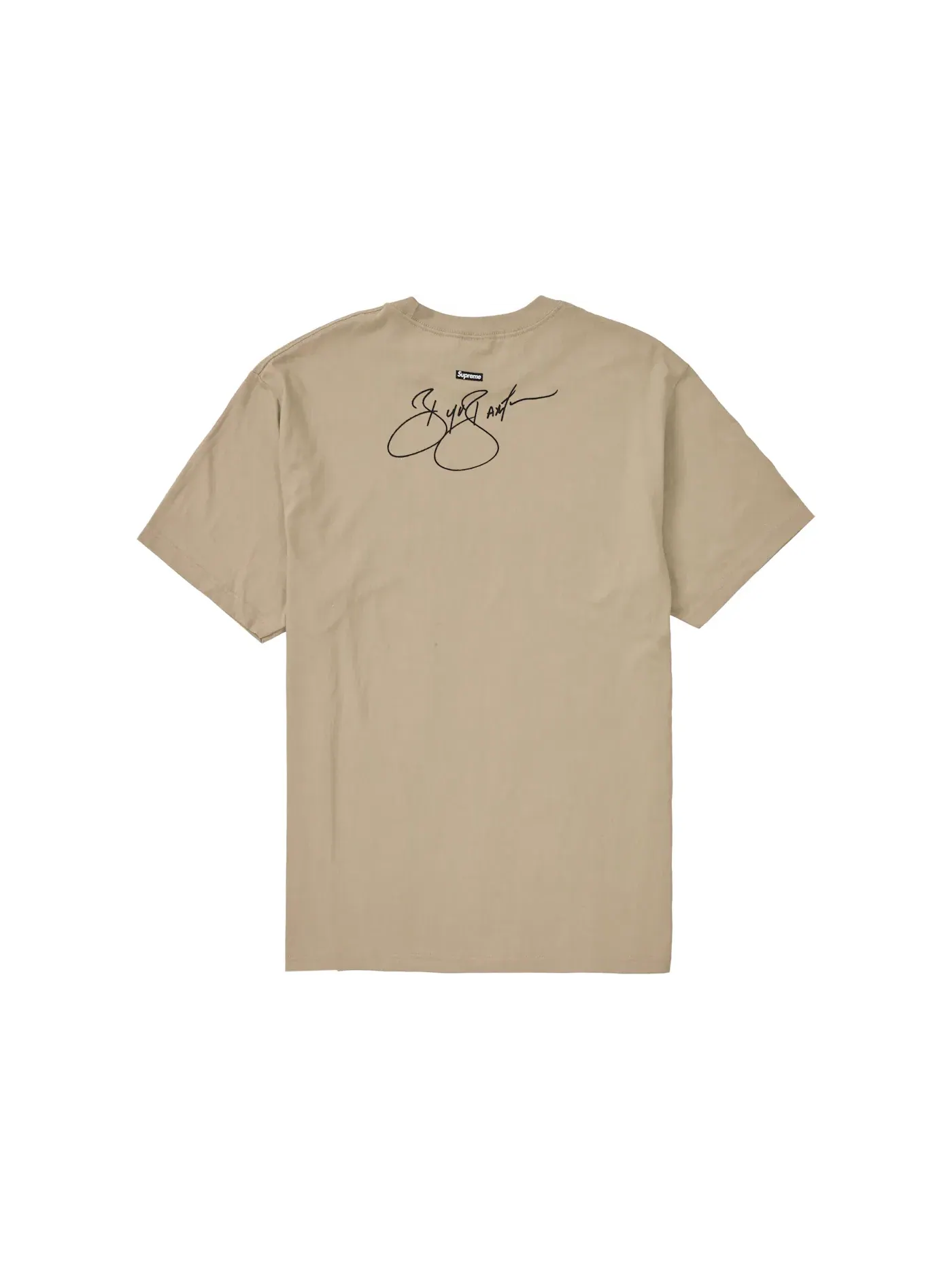 Мужская футболка с принтом Supreme Buju Banton Tee — изображение 2 из 2, глина
