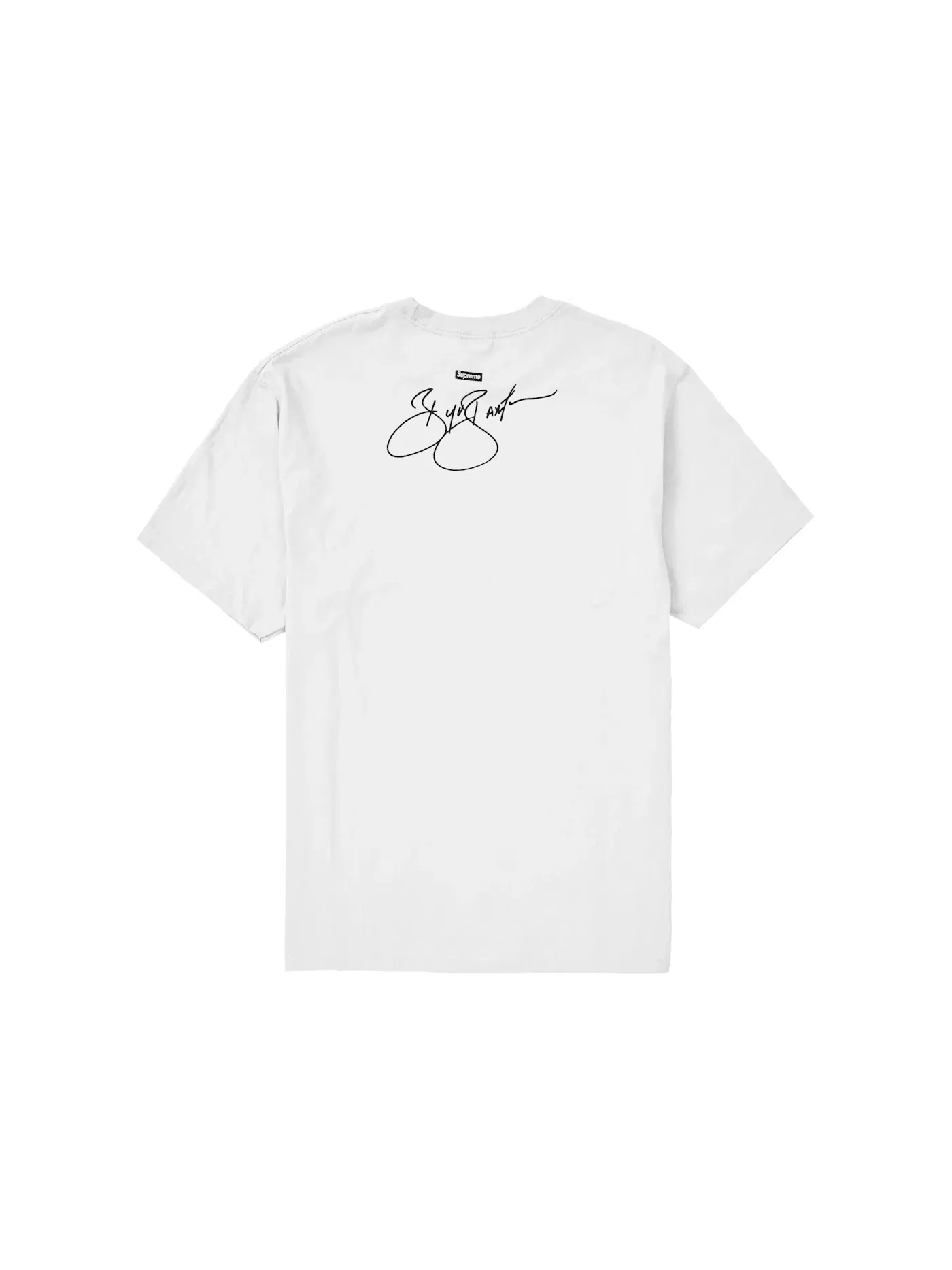 Мужская футболка с принтом Supreme Buju Banton Wake The World Tee — изображение 2 из 2, белый