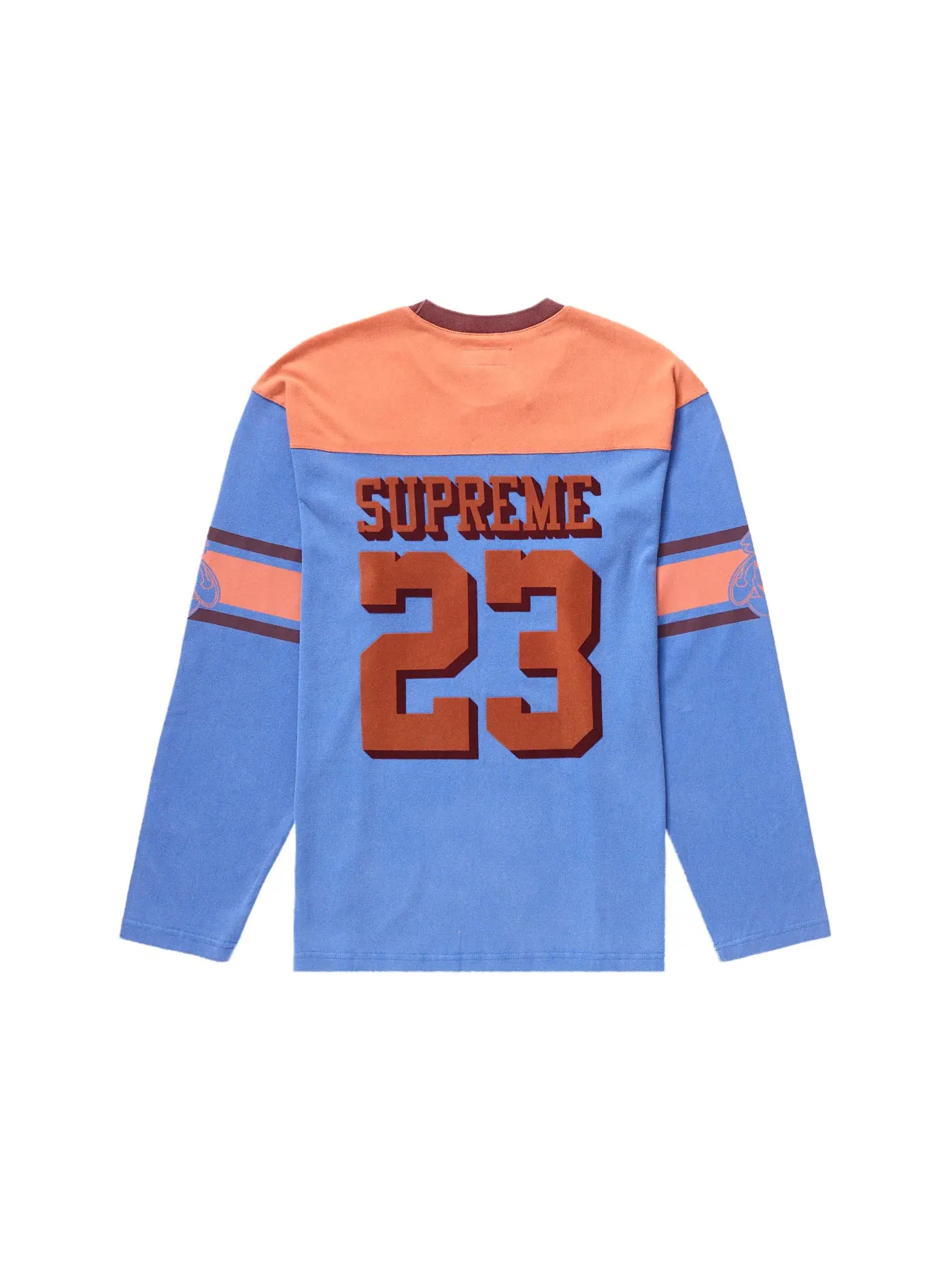 Мужская футбольная футболка с длинным рукавом Supreme Bumblebee L/S Football Top, Light Royal — изображение 1 из 2