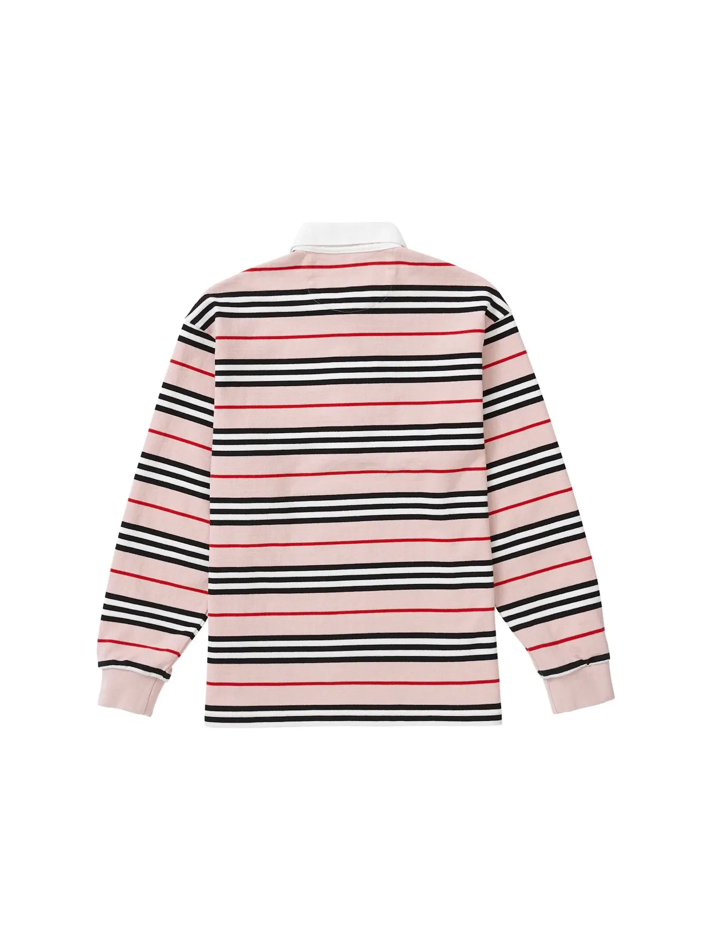 Мужская рубашка-регби Supreme Burberry Rugby — изображение 2 из 2, розовый