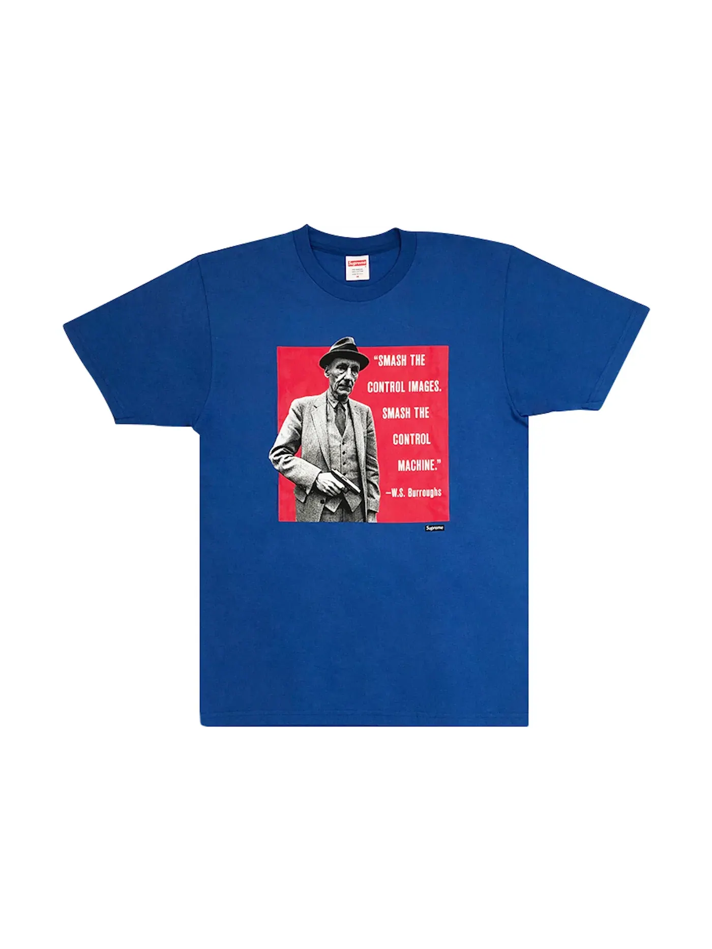 Мужская футболка с принтом Tee Supreme — изображение 1 из 1, королевский