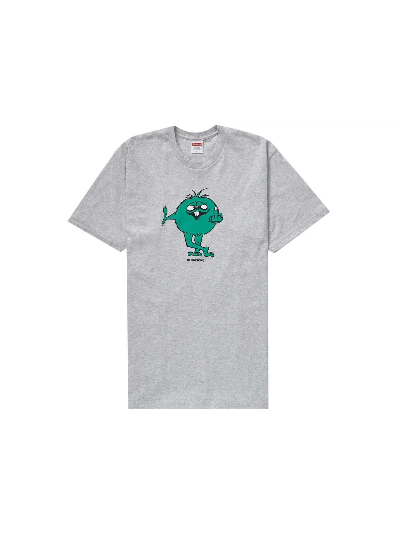 Мужская футболка с принтом Supreme Camacho Tee — изображение 1 из 1, пепельный