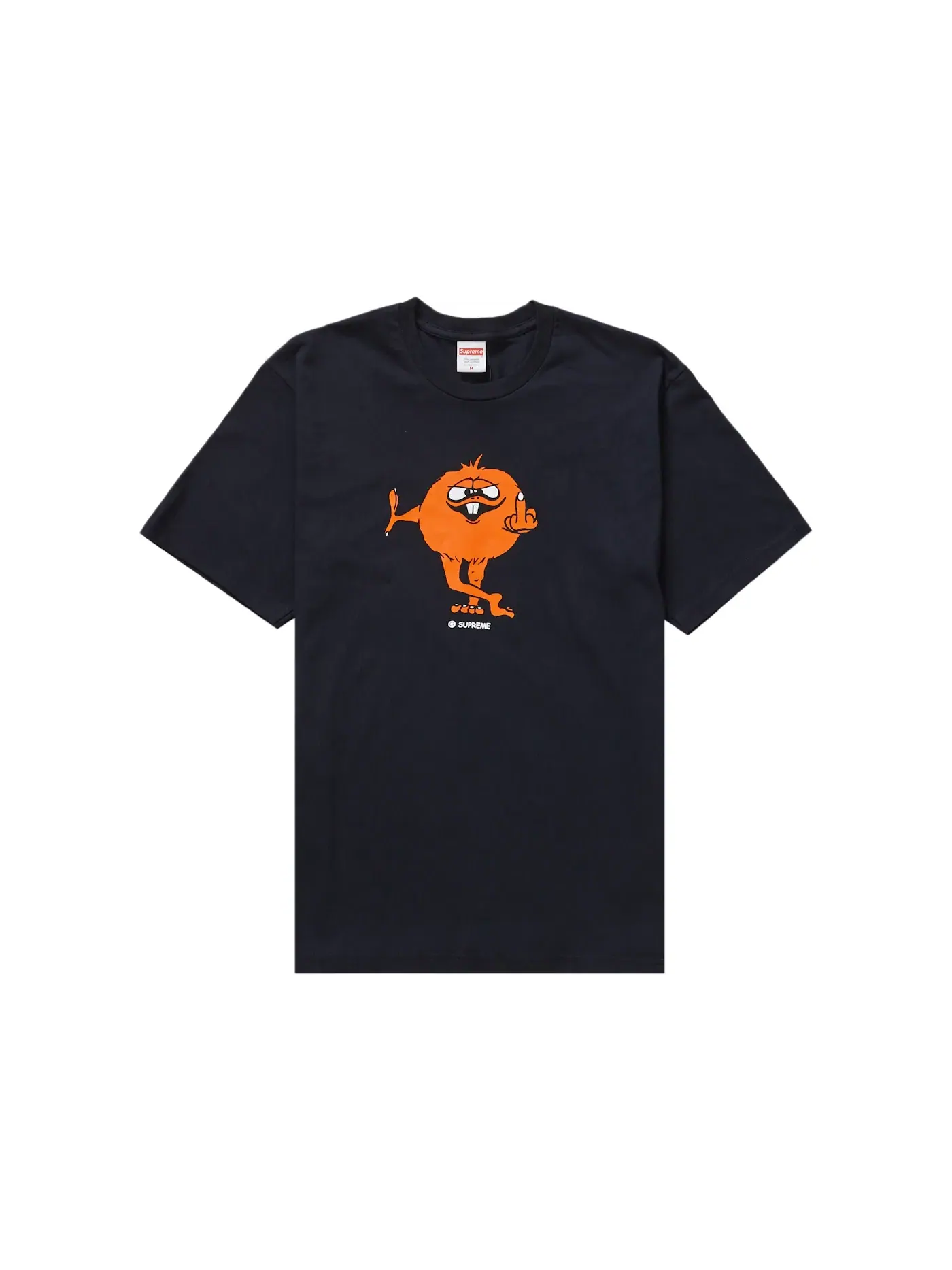 Мужская футболка с принтом Tee Supreme — изображение 1 из 1, темно-синий