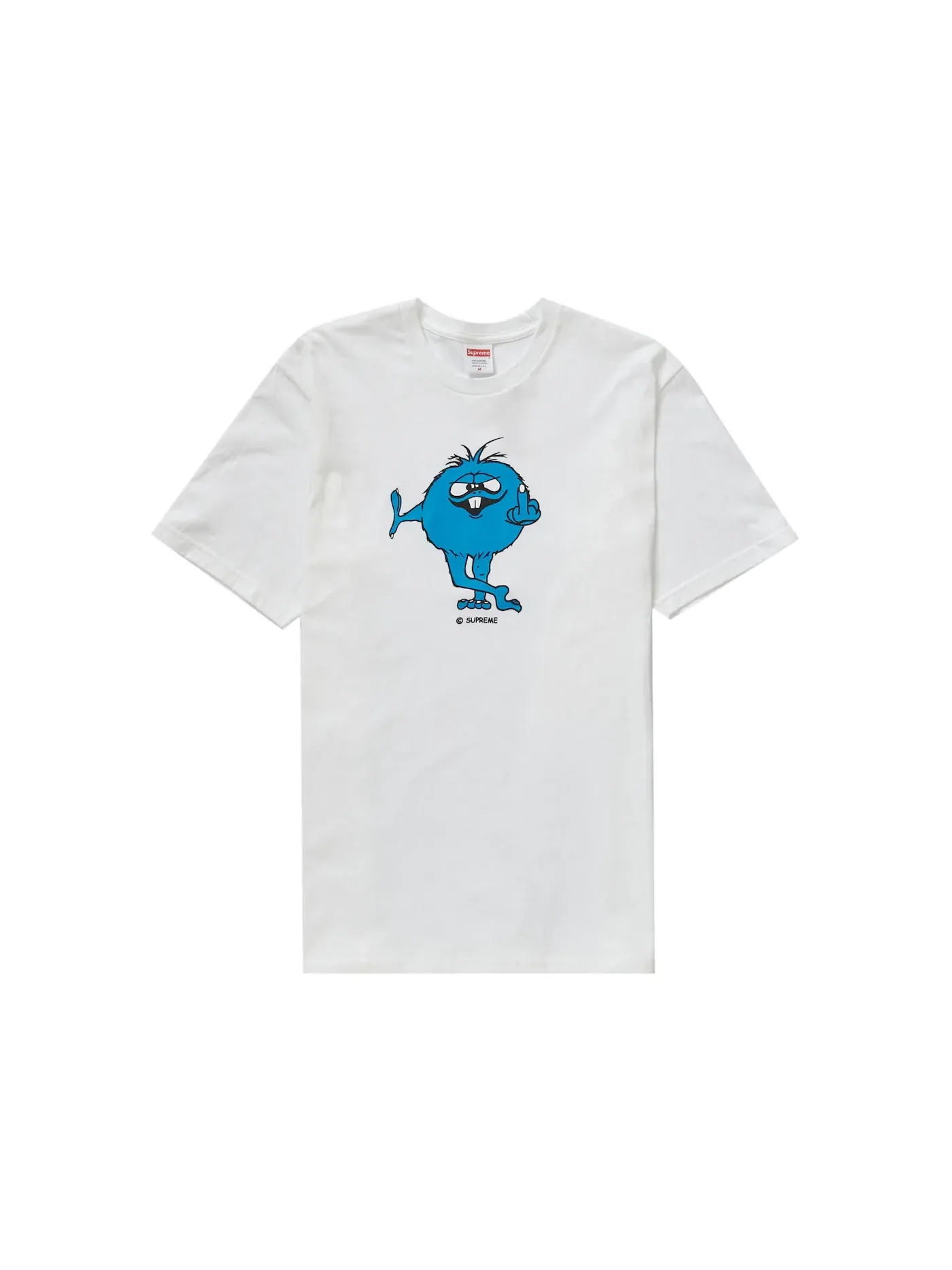Мужская футболка с принтом Supreme Tee — изображение 1 из 1, белый