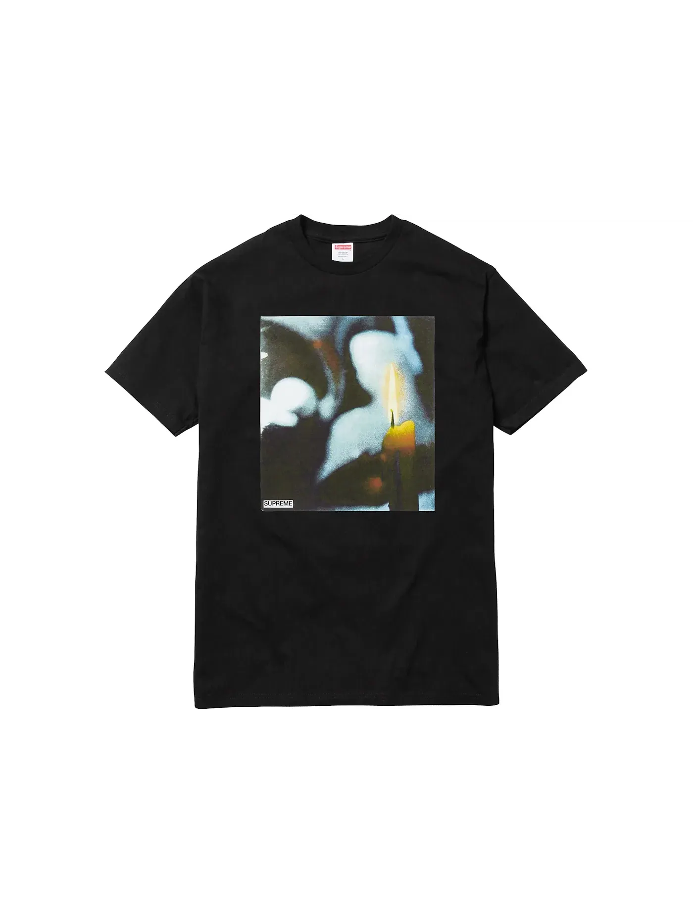 Мужская футболка с принтом Supreme Tee — изображение 1 из 1, черный