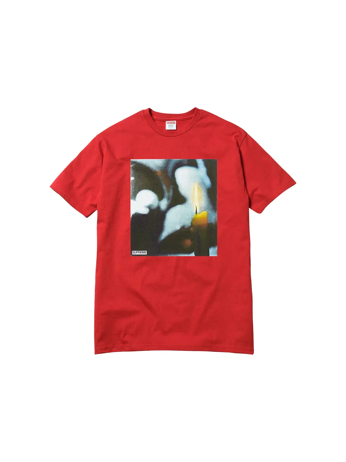 Мужская футболка Supreme Tee — изображение 1 из 1, красный