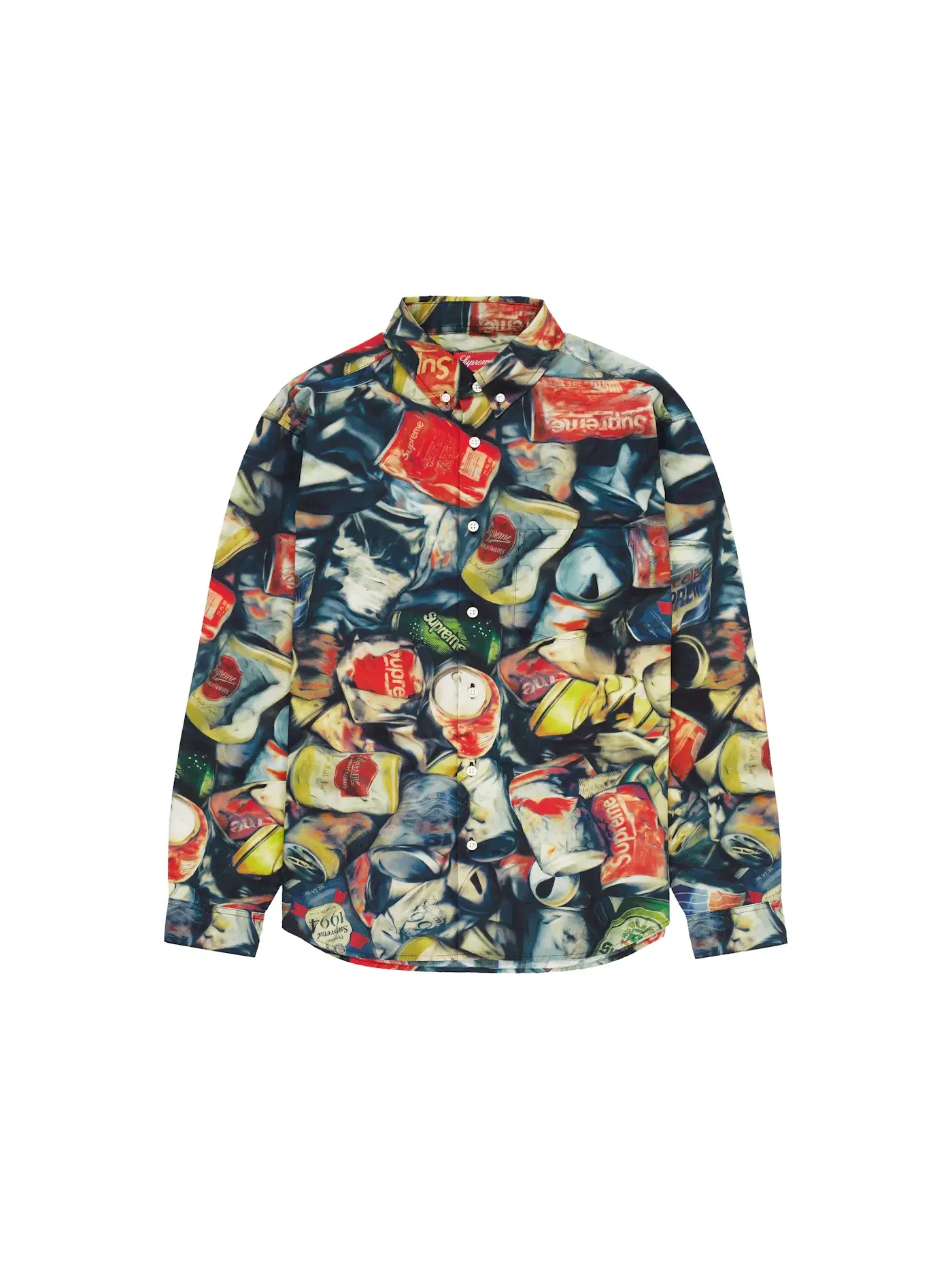 Мужская рубашка с принтом Supreme Shirt — изображение 1 из 2, мульти
