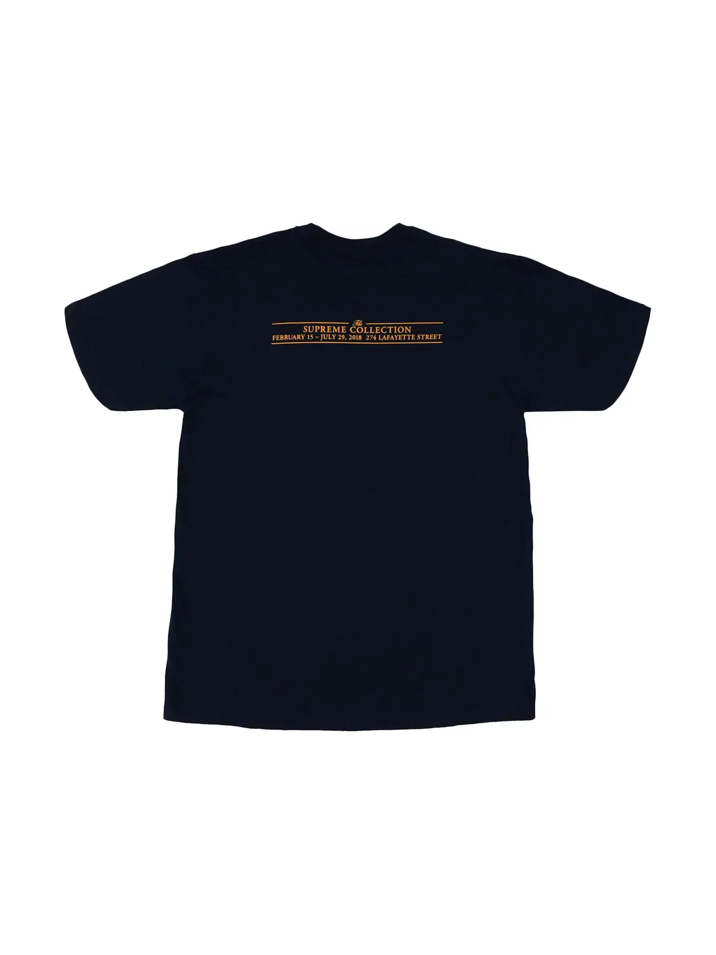 Унисекс футболка с принтом Supreme Tee — изображение 2 из 2, черный