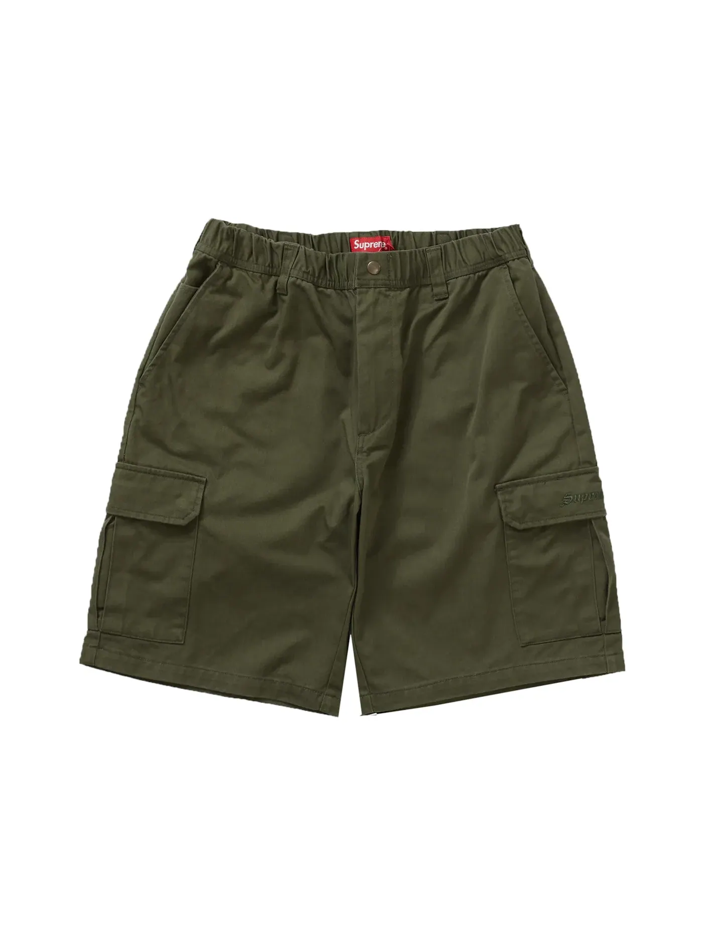 Мужские шорты карго Supreme Short — изображение 1 из 2, оливковый