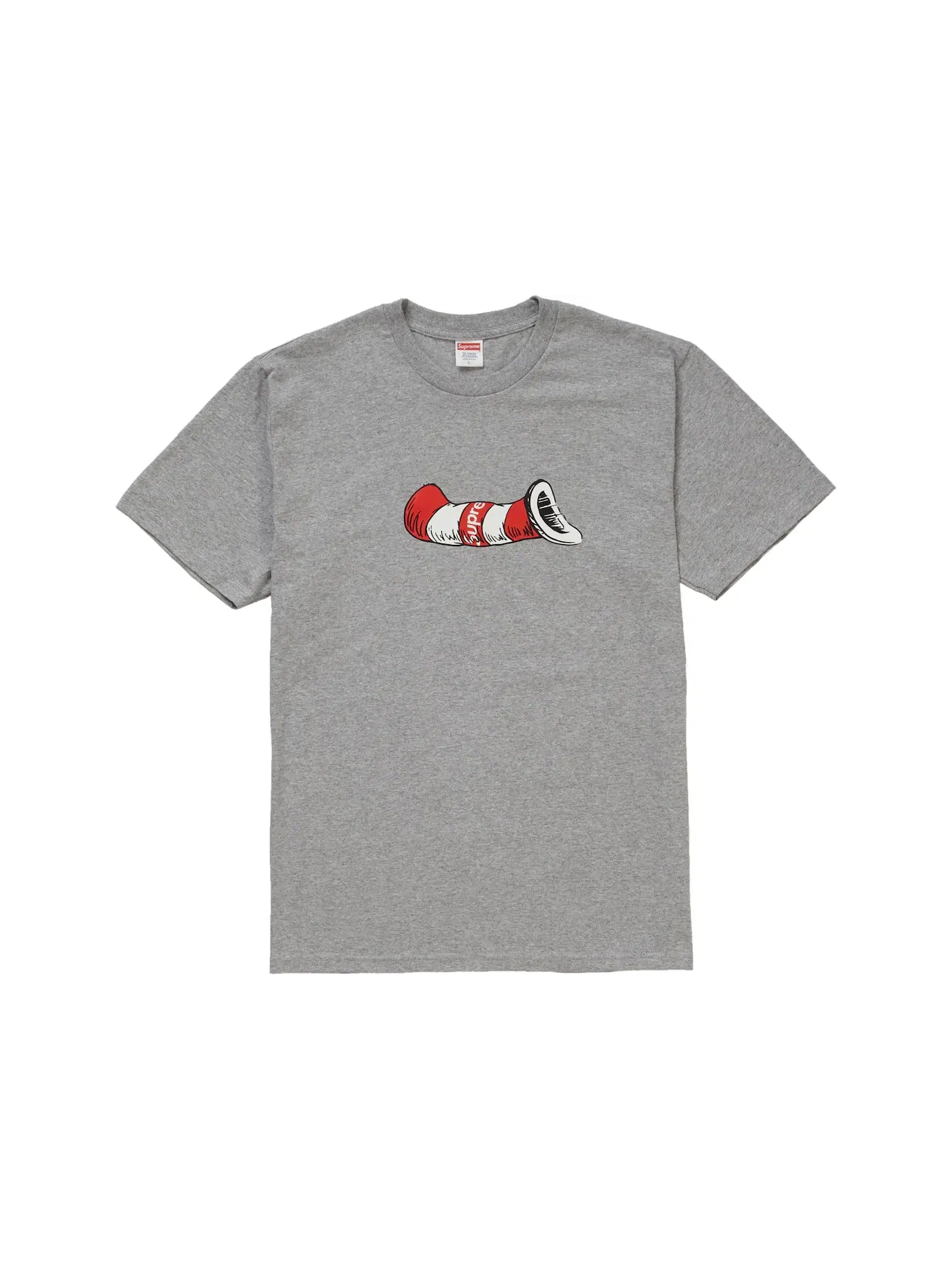 Мужская футболка с принтом Tee Supreme — изображение 1 из 1, серый