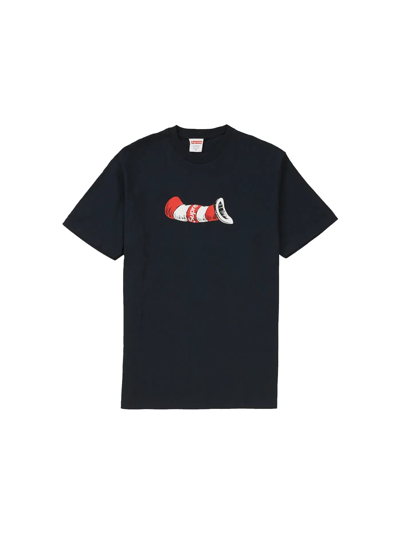 Мужская футболка с принтом Tee Supreme — изображение 1 из 1, темно-синий