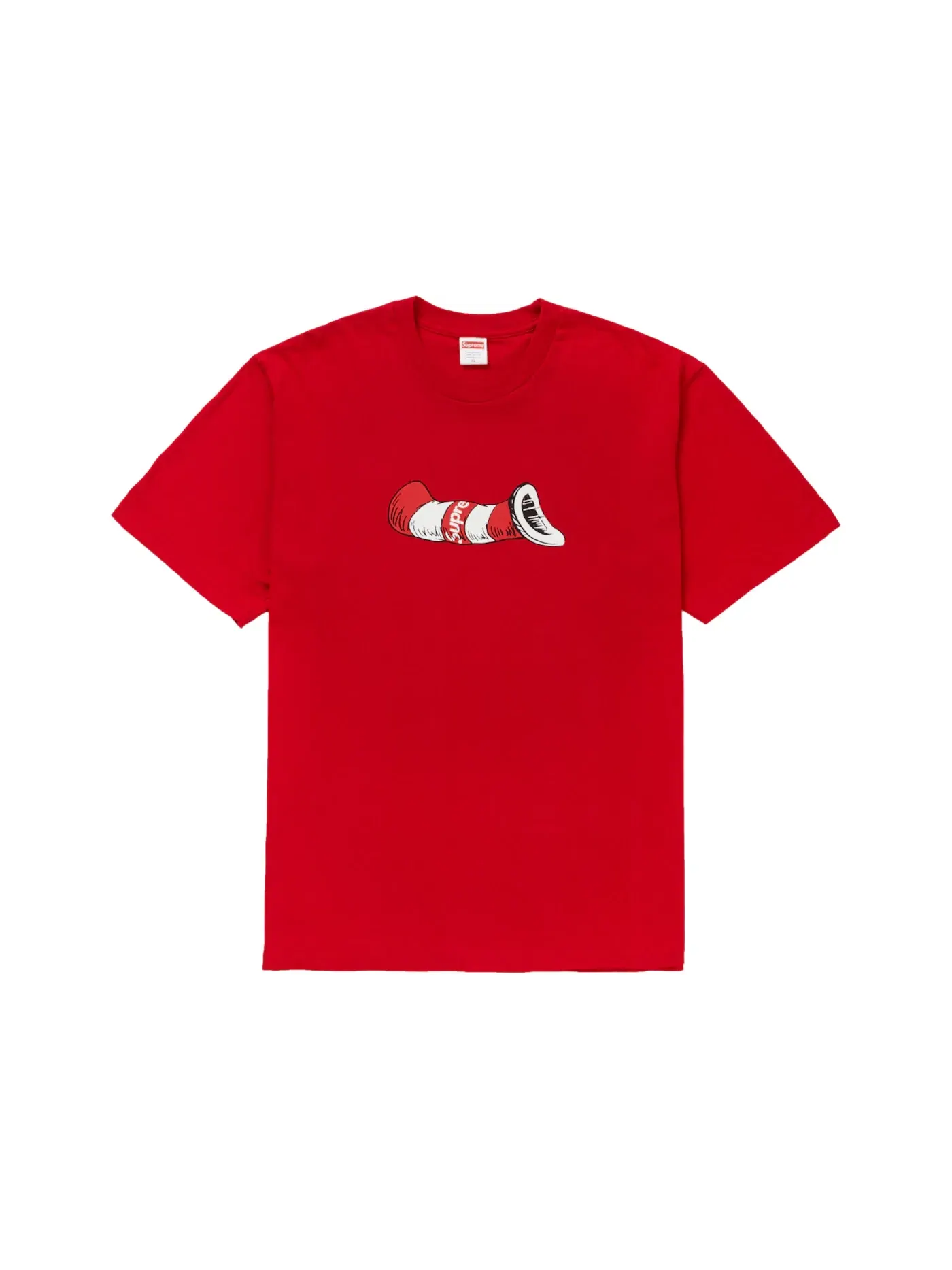 Мужская футболка с принтом Tee Supreme — изображение 1 из 1, красный