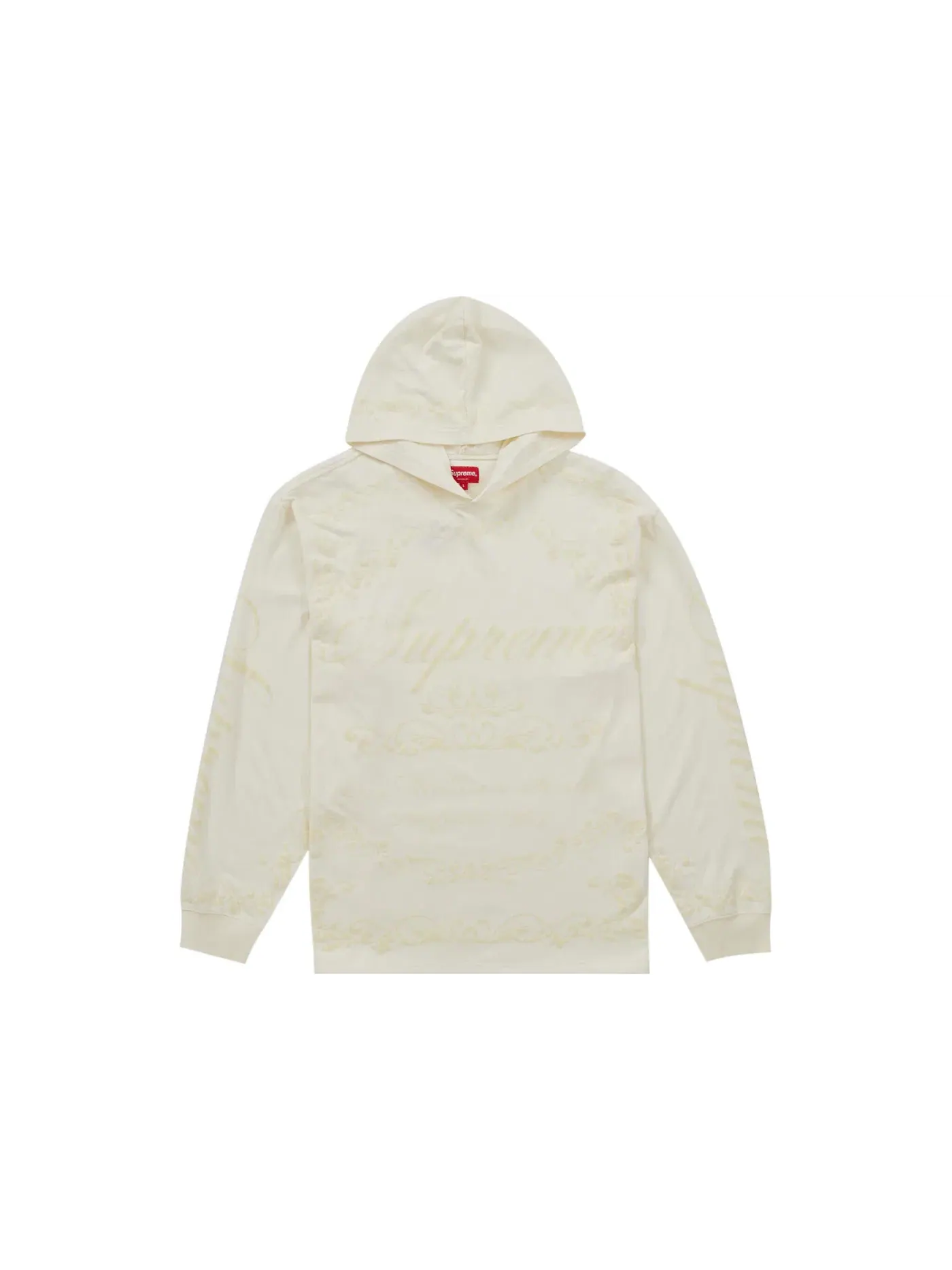 Мужская футболка с капюшоном Supreme Top — изображение 1 из 2, белый