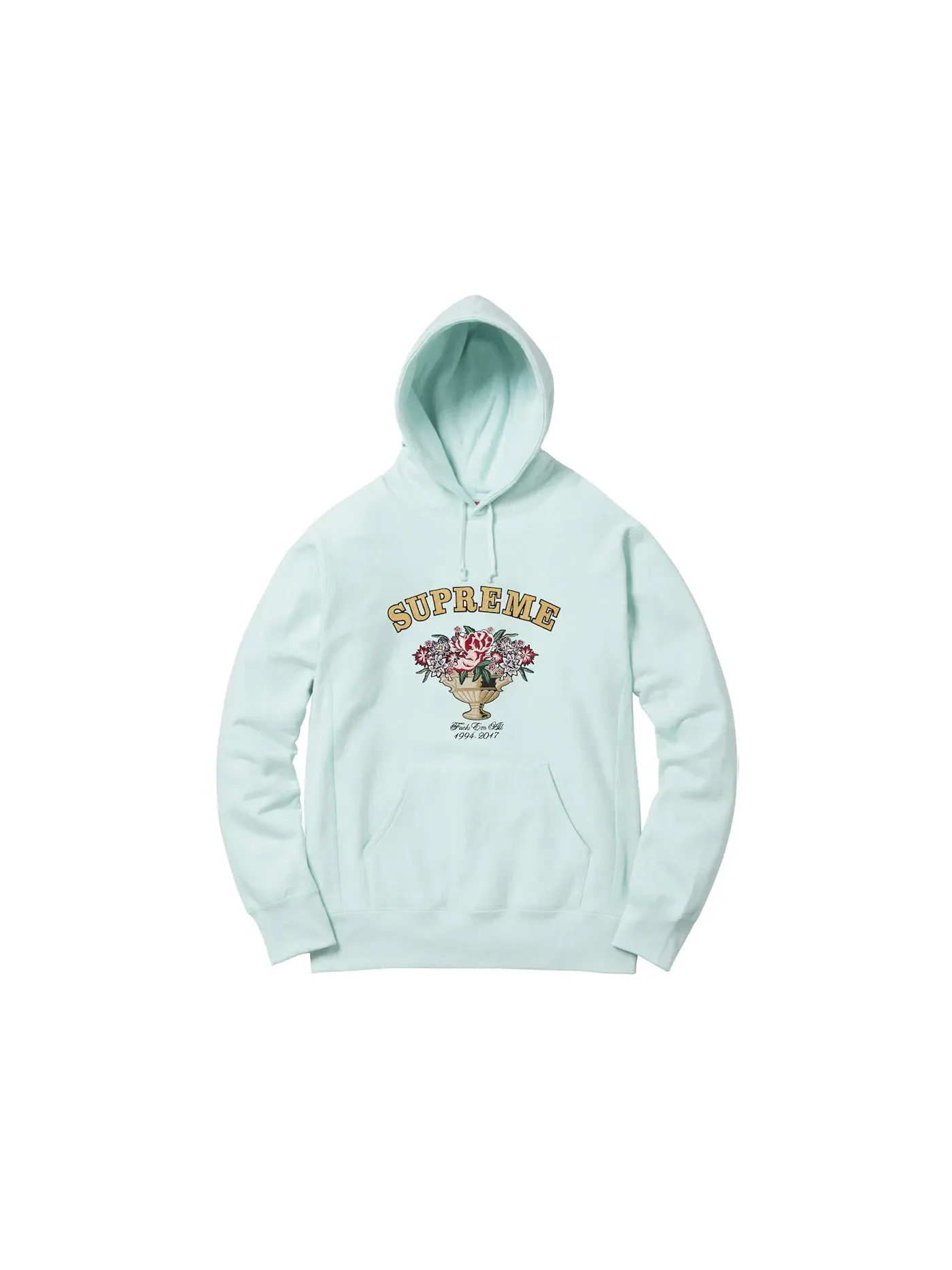 Мужская худи Supreme Centerpiece Hoodie — изображение 1 из 1, синий