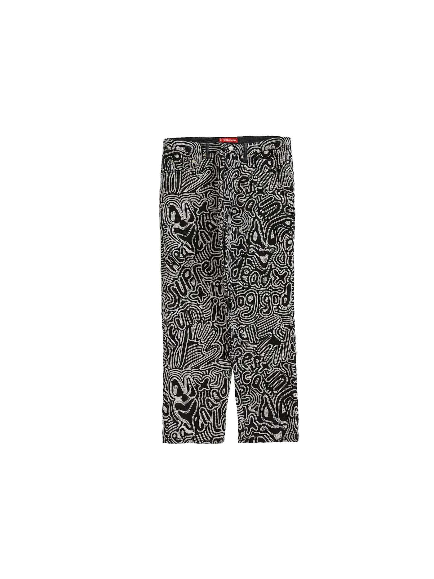 Мужские джинсы Regular Jean Supreme — изображение 1 из 2, черный