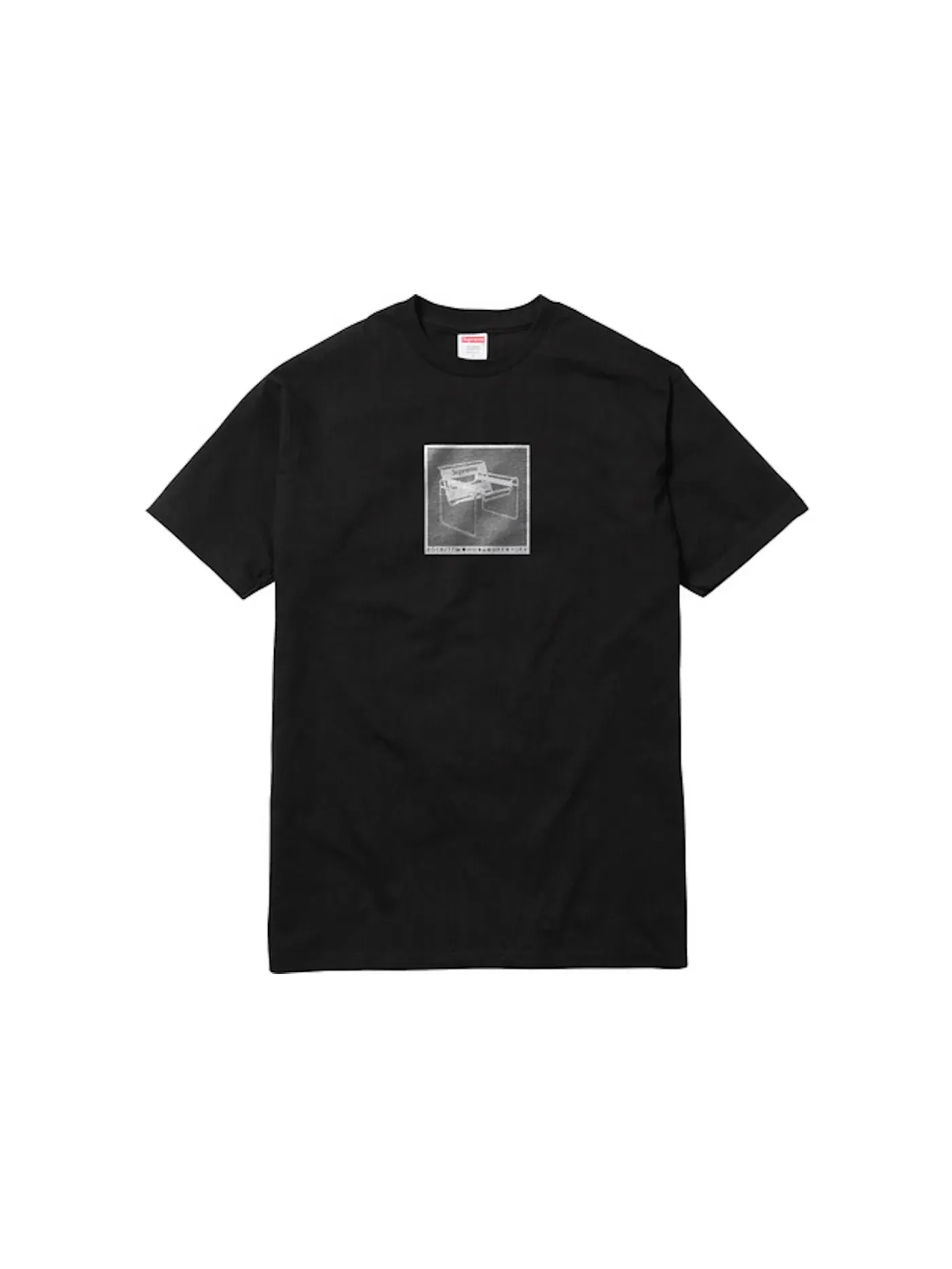 Футболка с принтом Chair Tee Supreme — изображение 1 из 1, черный