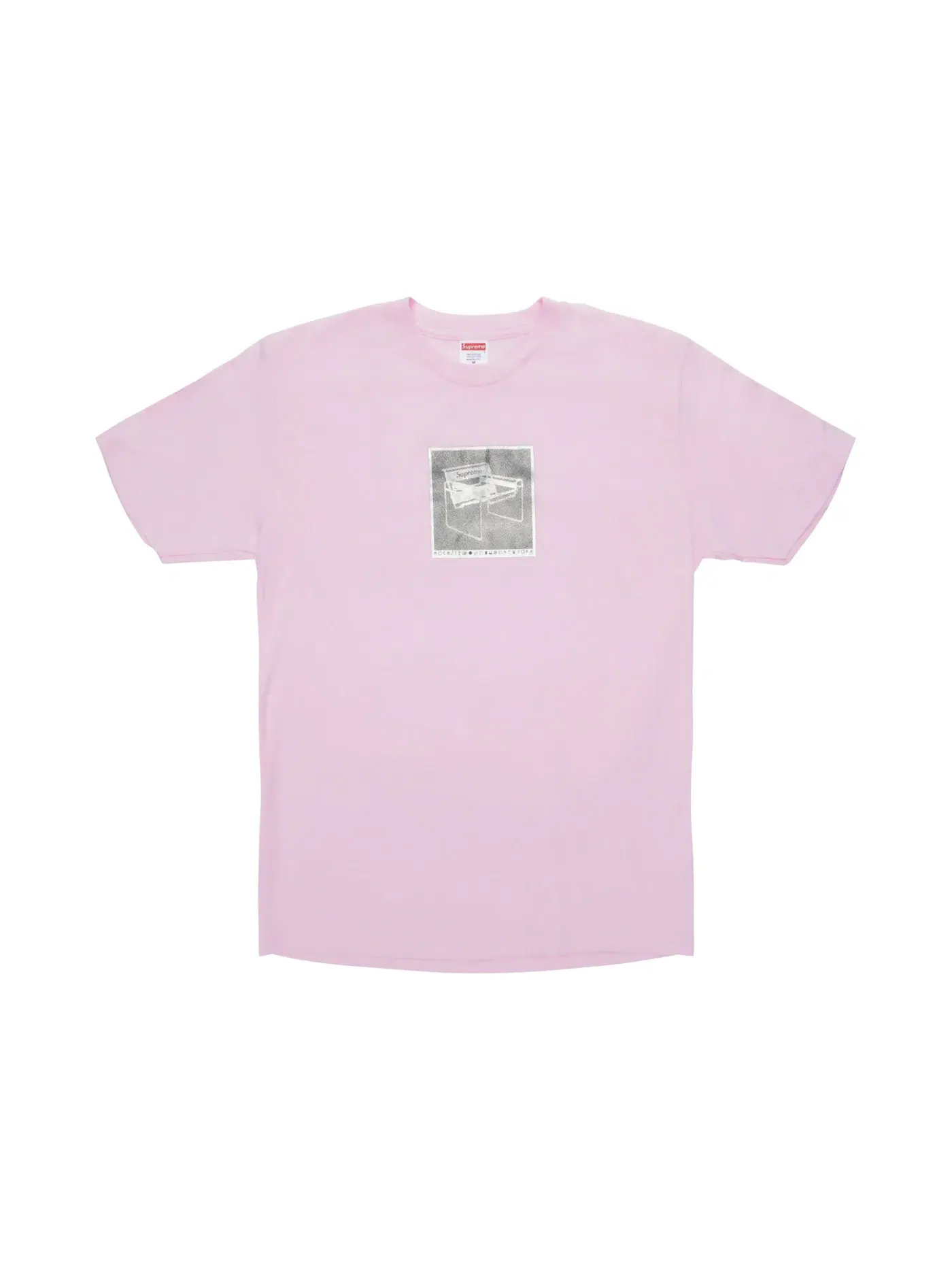 Детская футболка с принтом Supreme Tee — изображение 1 из 1, розовый