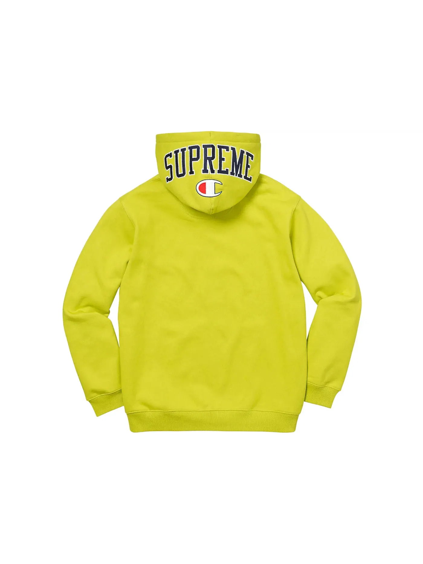 Мужская худи Supreme Champion Arc Logo Zip Up Sweat — изображение 2 из 2, яркий зеленый