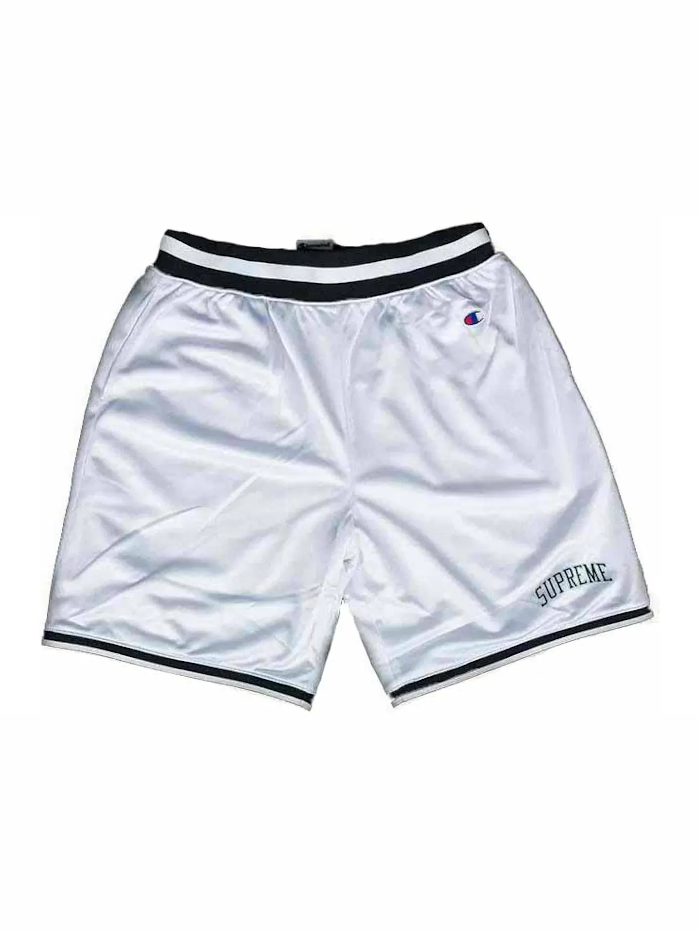 Мужские шорты с принтом Supreme Short — изображение 1 из 1, белый