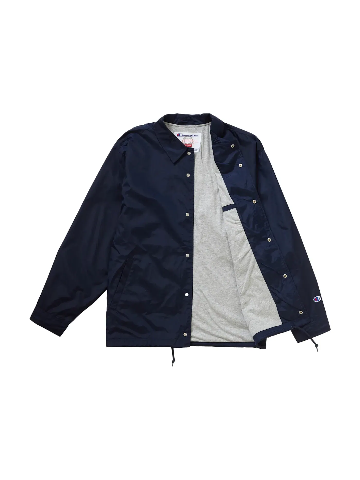 Мужская куртка-тренч Supreme Champion Coaches Jacket — изображение 2 из 3, темно-синий
