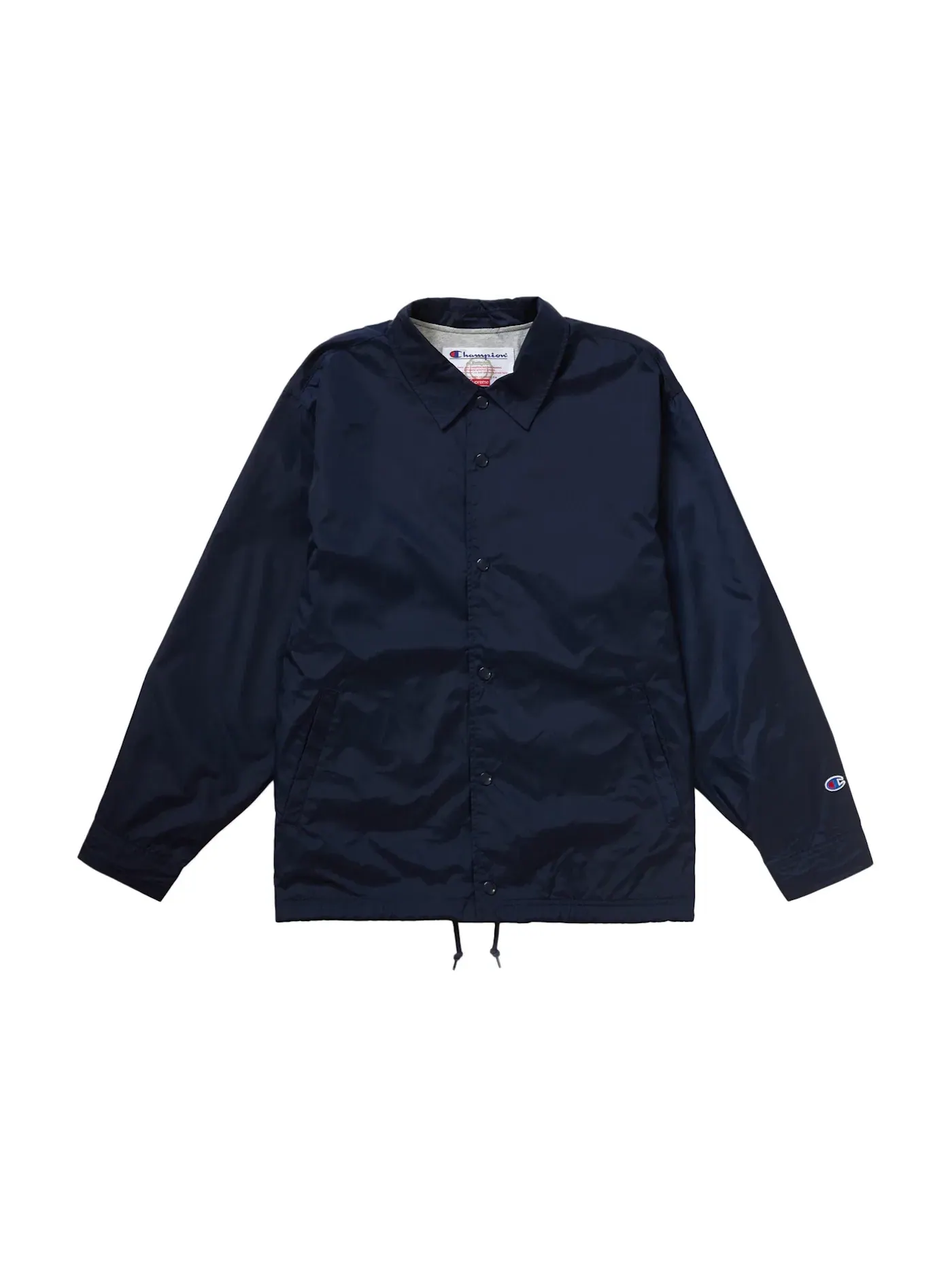 Мужская куртка-тренч Supreme Champion Coaches Jacket — изображение 3 из 3, темно-синий