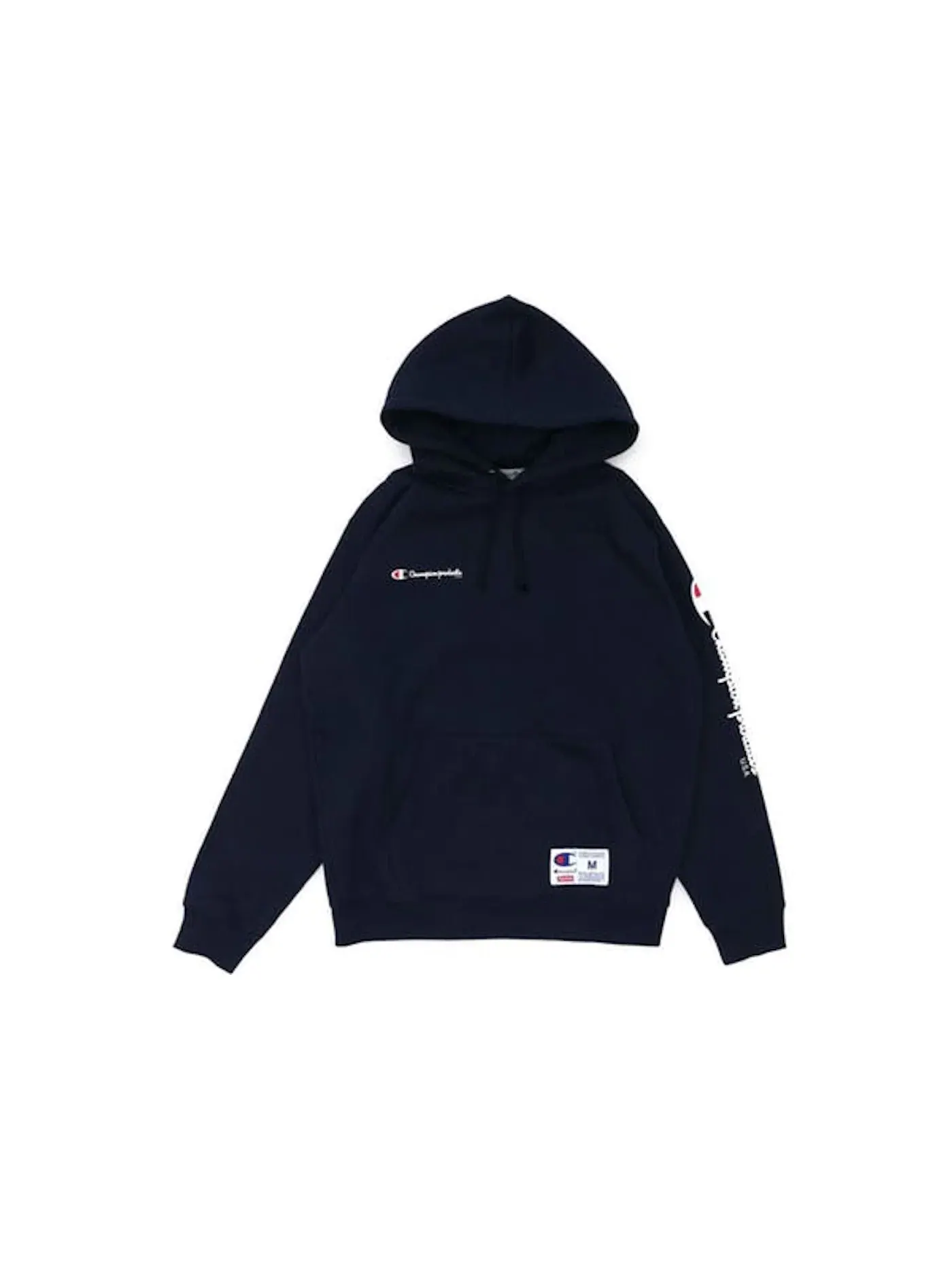 Мужская худи с капюшоном Supreme Sweatshirt — изображение 1 из 1, темно-синий