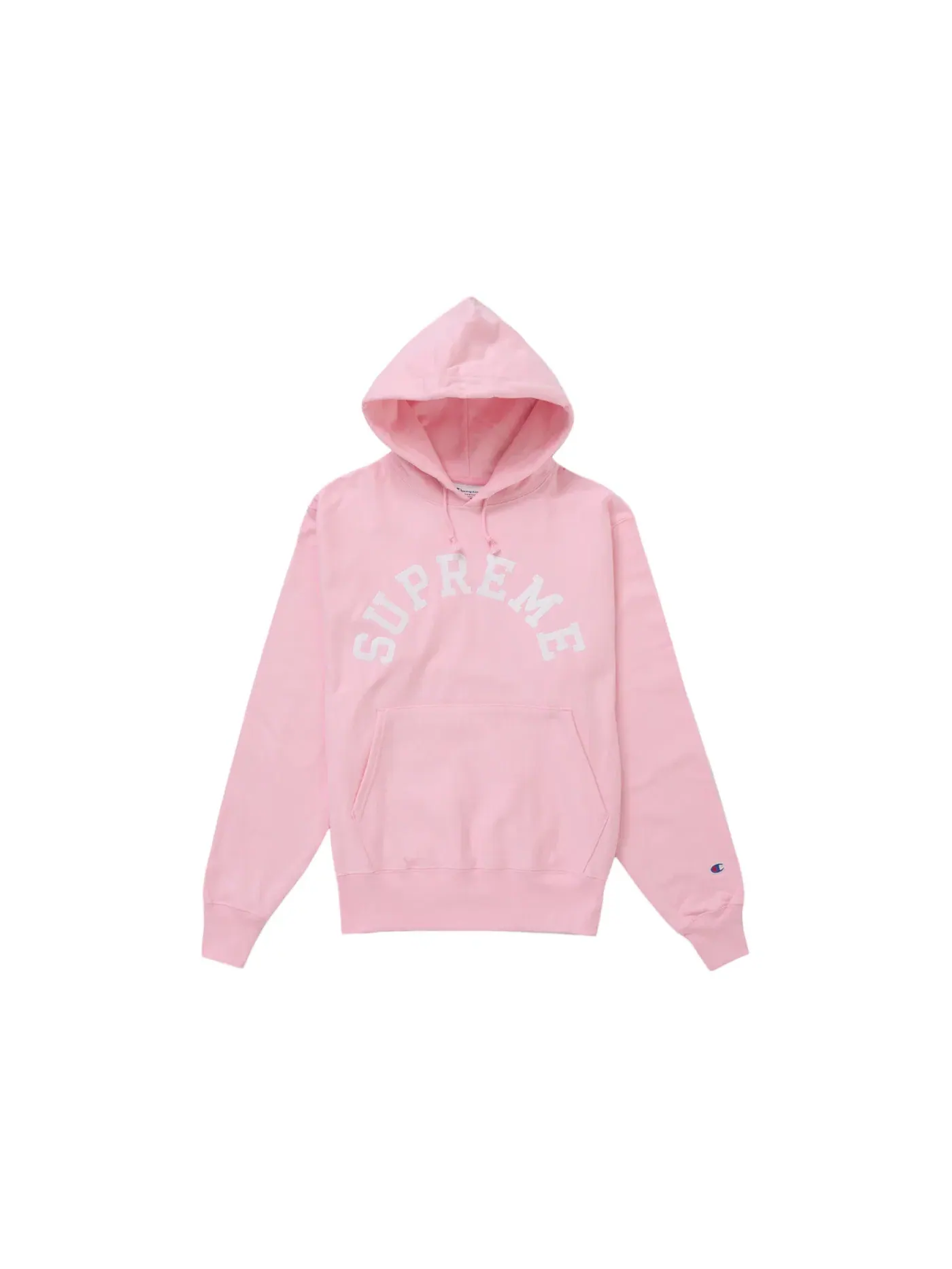 Мужской худи с капюшоном Supreme Champion SS25 — изображение 1 из 1, розовый