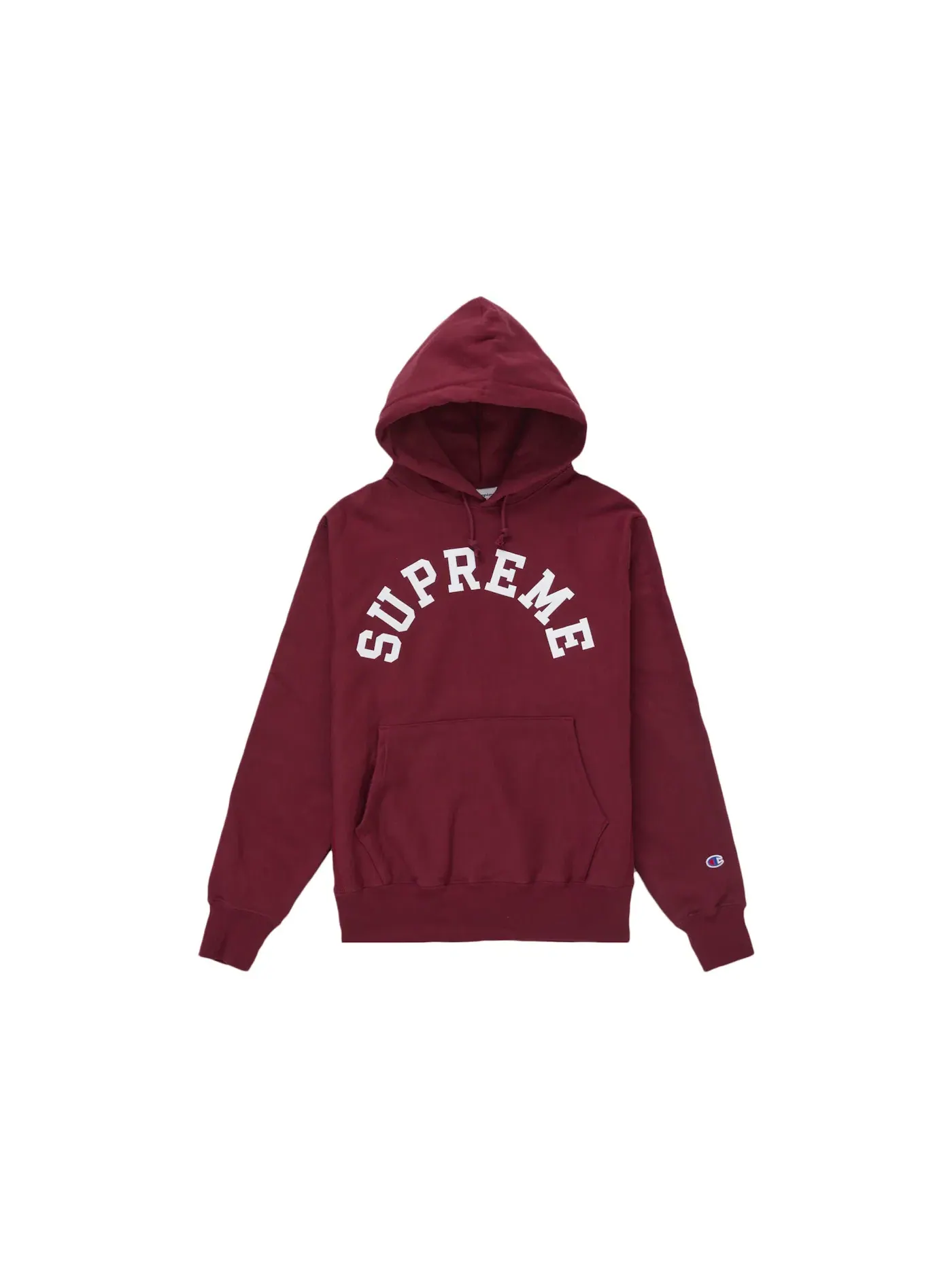 Мужской худи с капюшоном Supreme Sweatshirt (SS25) — изображение 1 из 1, красный