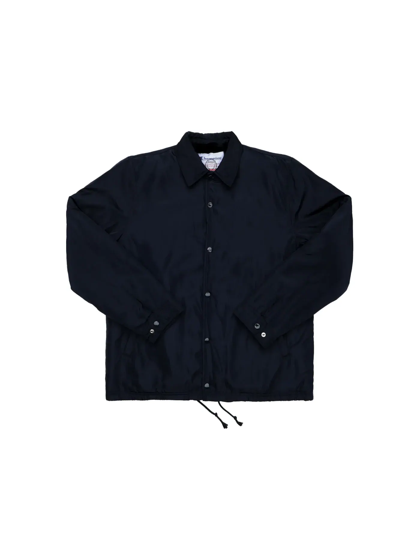 Мужская куртка с принтом Supreme Champion Label Coaches Jacket — изображение 1 из 3, черный