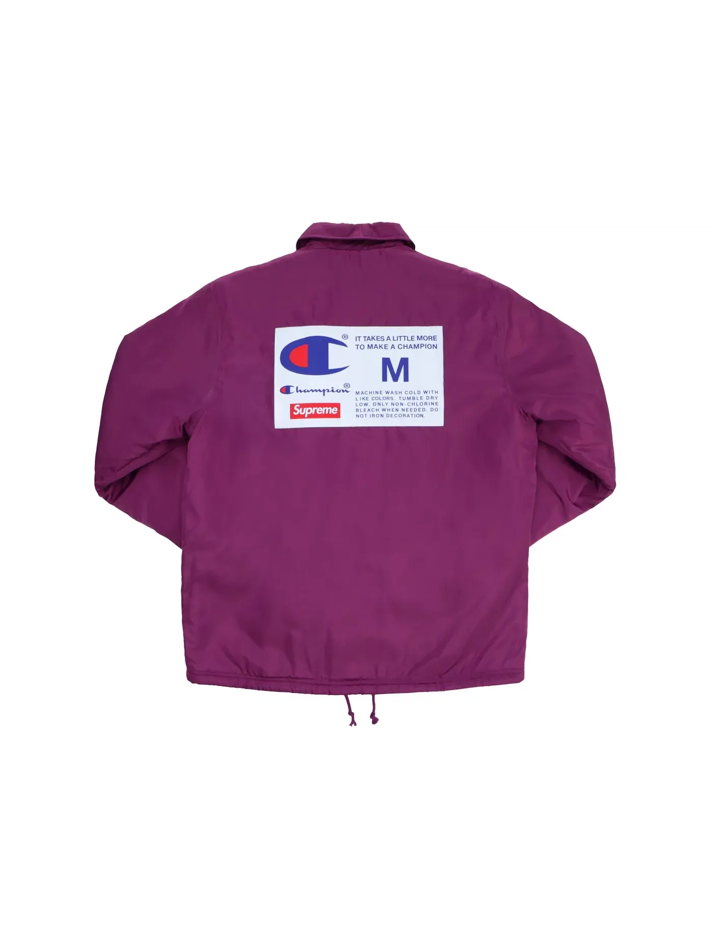 Мужская куртка-тренч Supreme Champion Label Coaches Jacket Purple — изображение 2 из 3