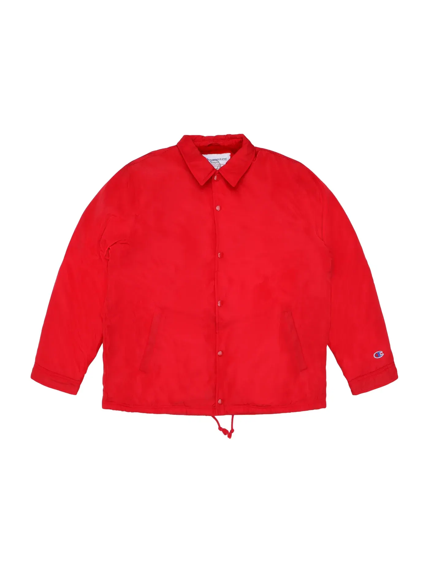 Мужская куртка-бомбер с принтом Supreme Champion Label Coaches Jacket — изображение 1 из 3, красный