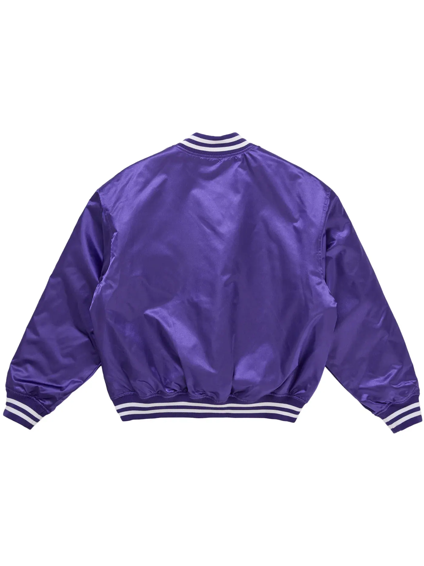 Мужская куртка из сатина с принтом Jacket Supreme — изображение 3 из 3, фиолетовый