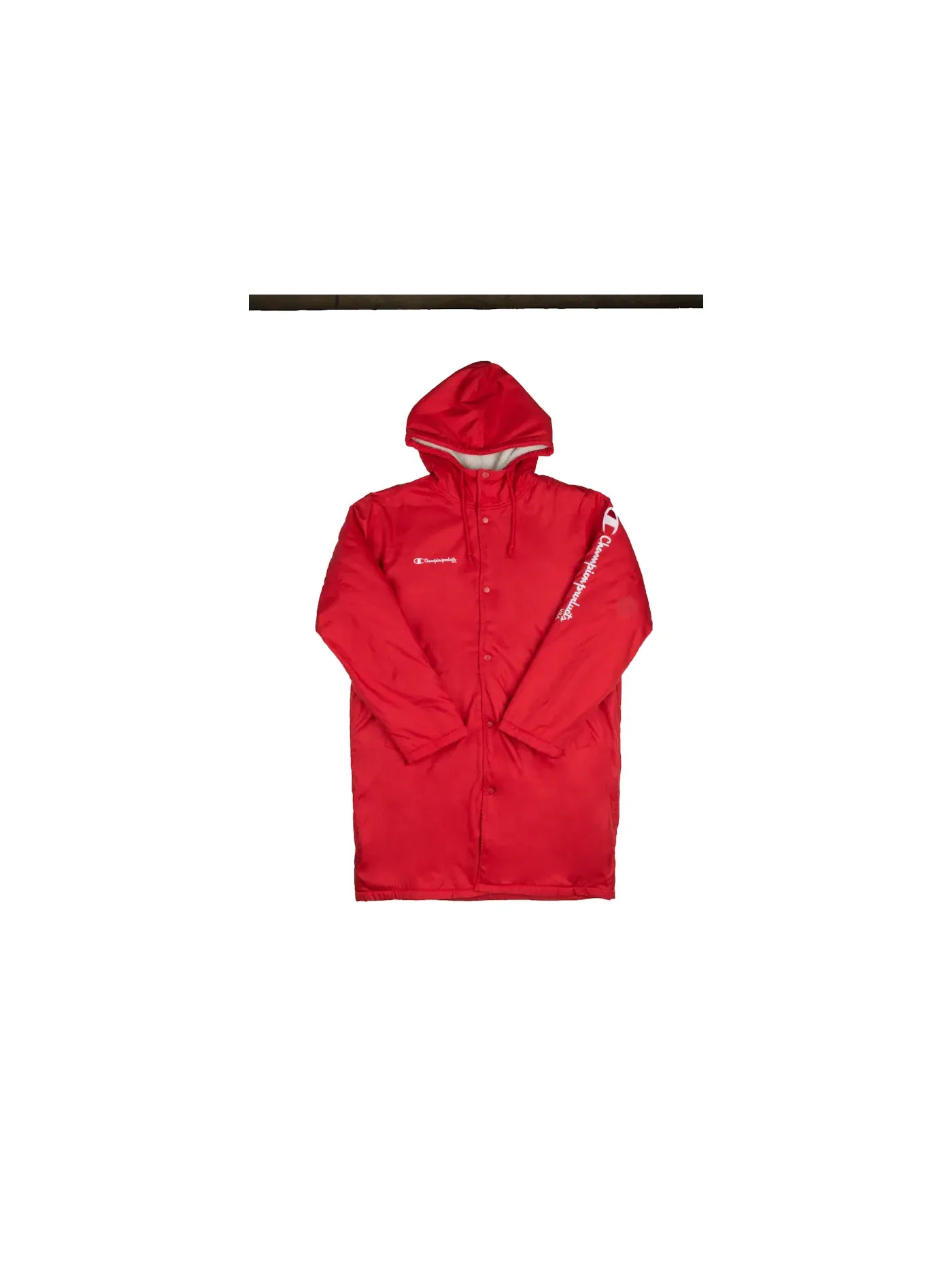 Мужская куртка с принтом Supreme Parka — изображение 1 из 2, красный