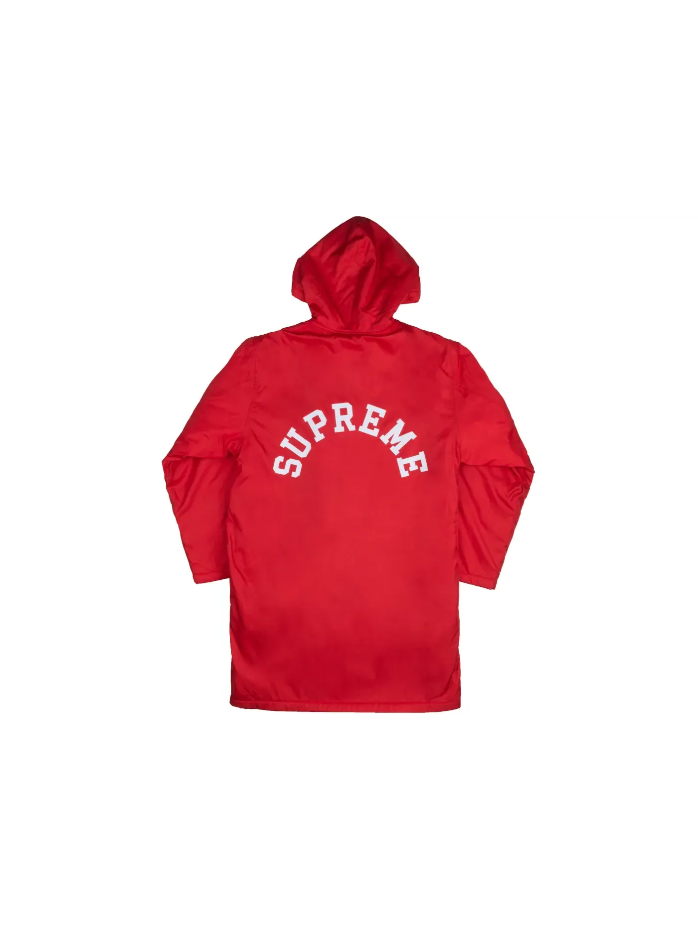 Мужская куртка с принтом Supreme Parka — изображение 2 из 2, красный