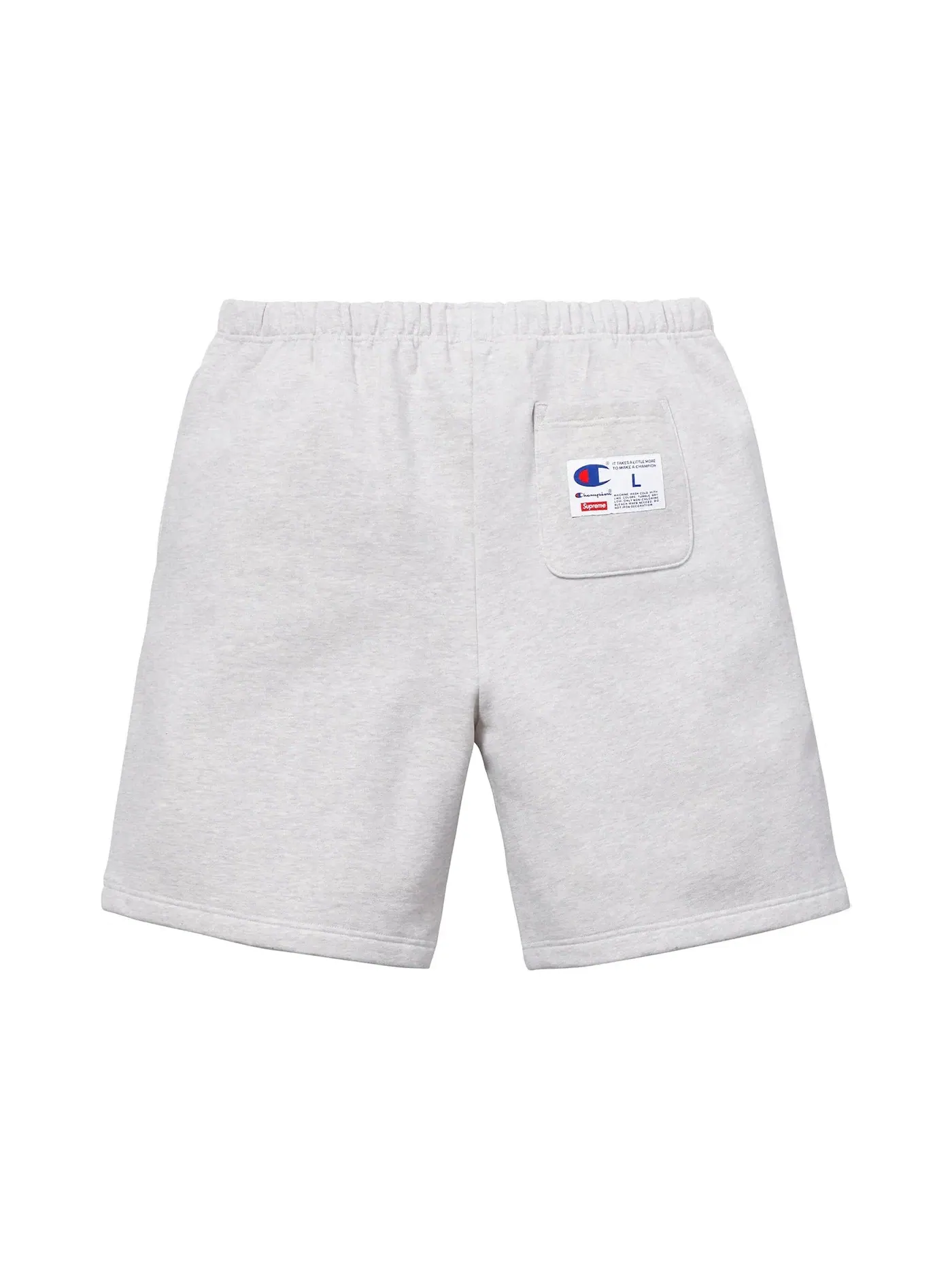 Мужские шорты с принтом Sweatshort Supreme — изображение 2 из 2, серый