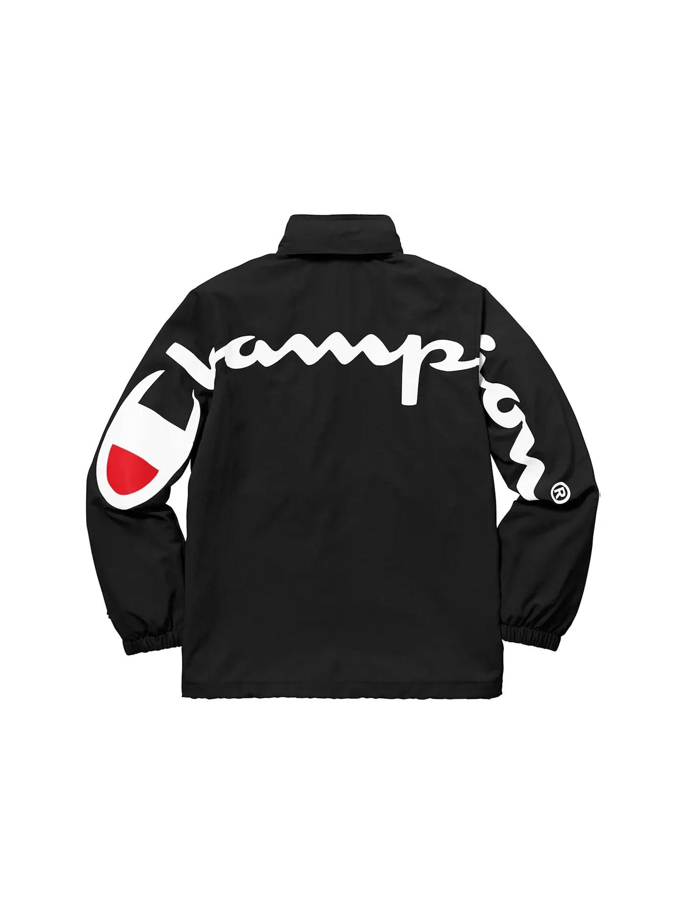 Мужская куртка с полной застежкой-молнией Supreme Champion Track Jacket Black — изображение 3 из 3, черный