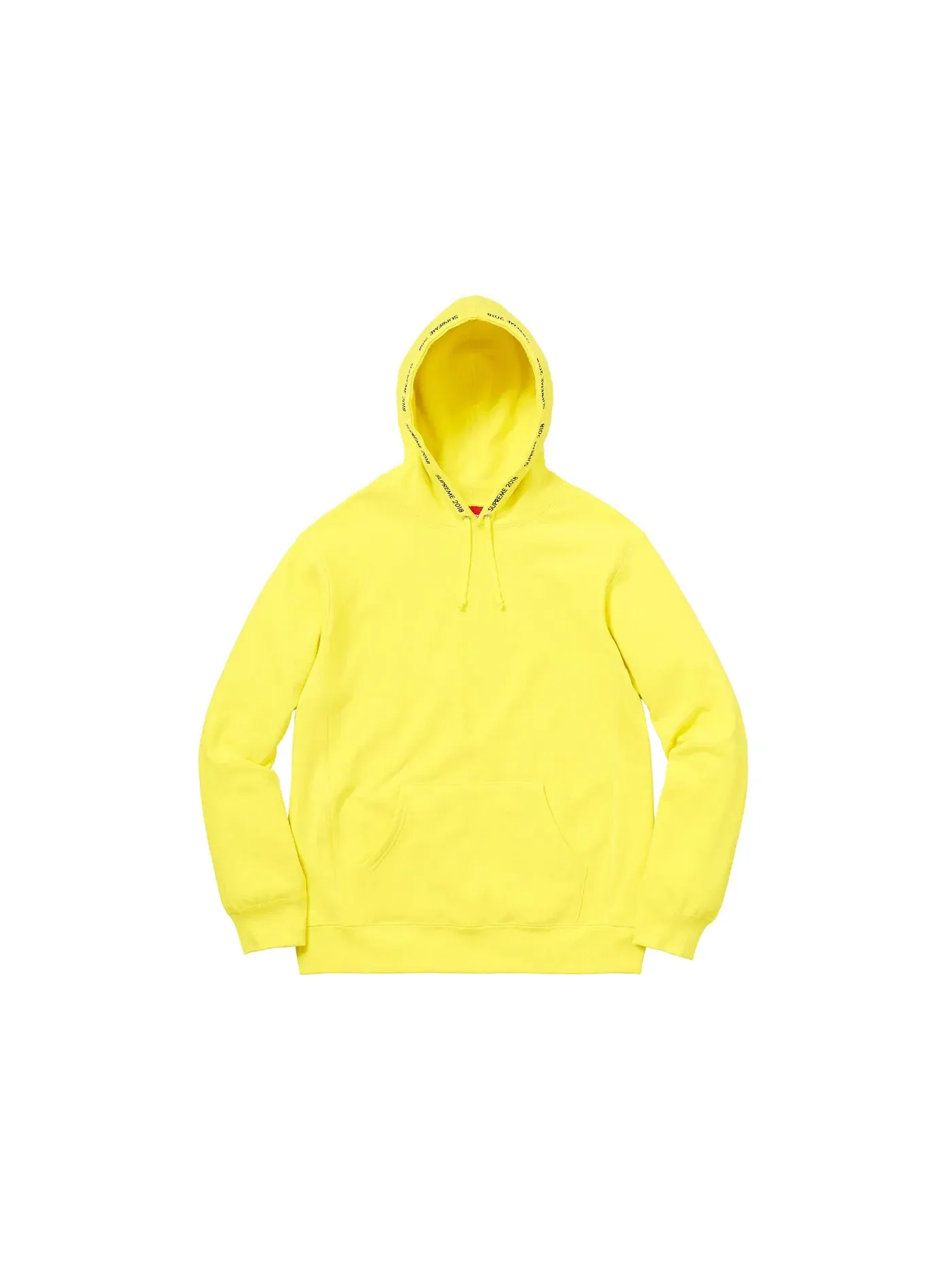 Мужской худи с капюшоном Supreme — изображение 1 из 1, желтый