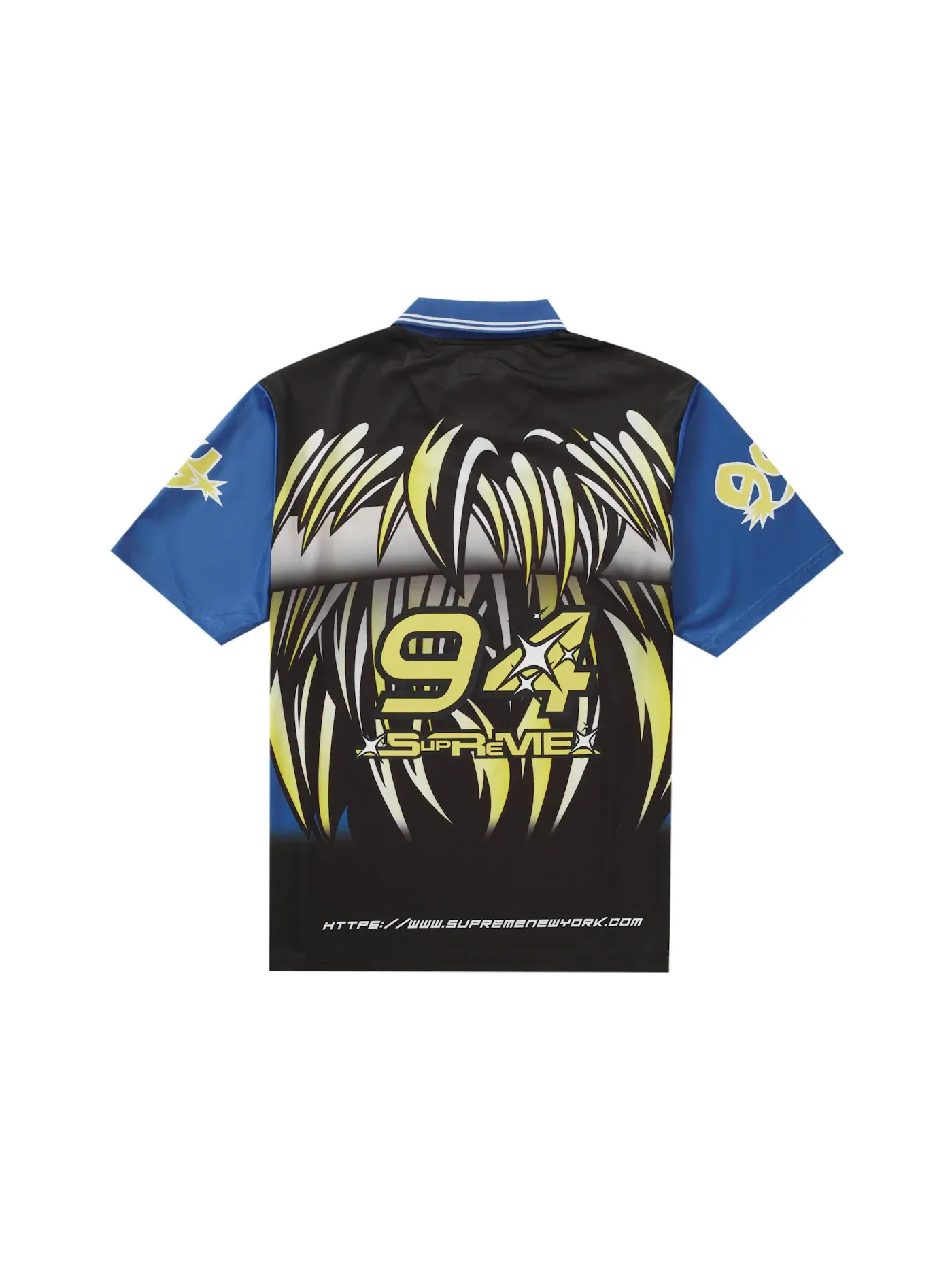 Мужская футбольная футболка Supreme Jersey — изображение 2 из 2, синий