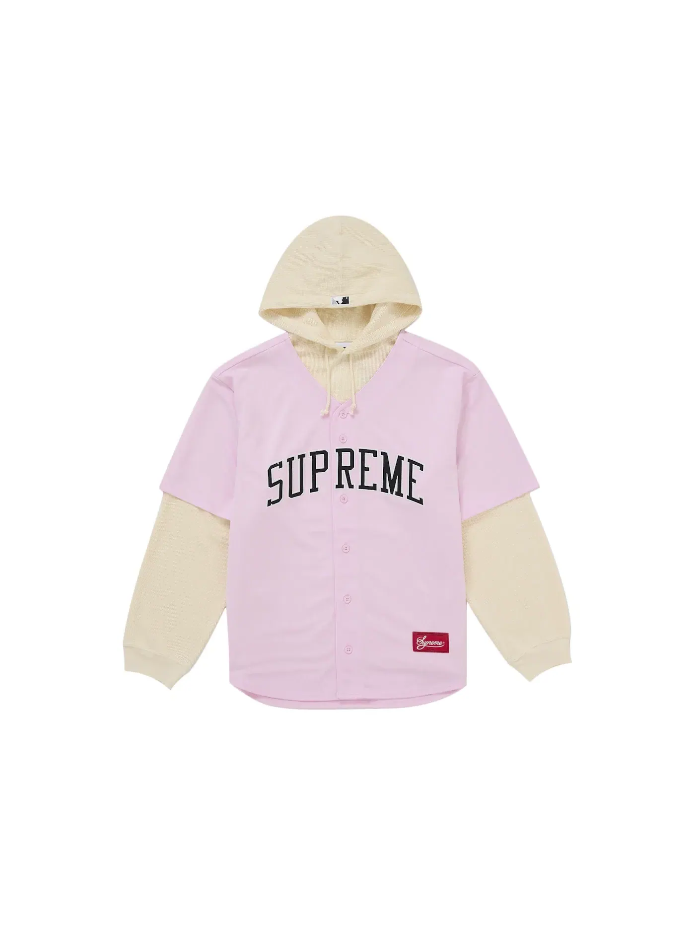 Мужская бейсбольная джерси с капюшоном White Sox Jersey Supreme — изображение 1 из 2, розовый