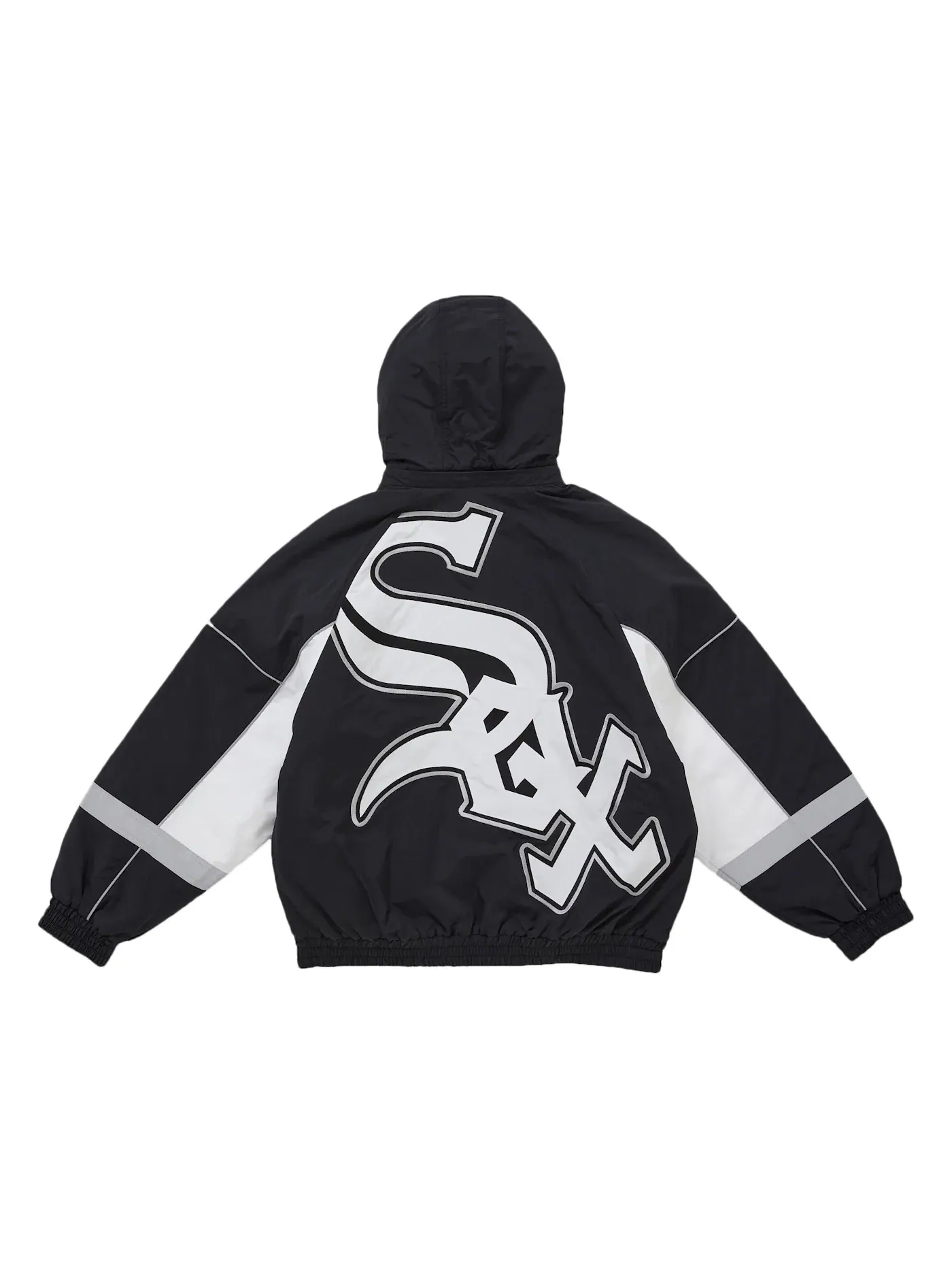 Мужская куртка с принтом Supreme Chicago White Sox Stadium Jacket — изображение 3 из 3, черный