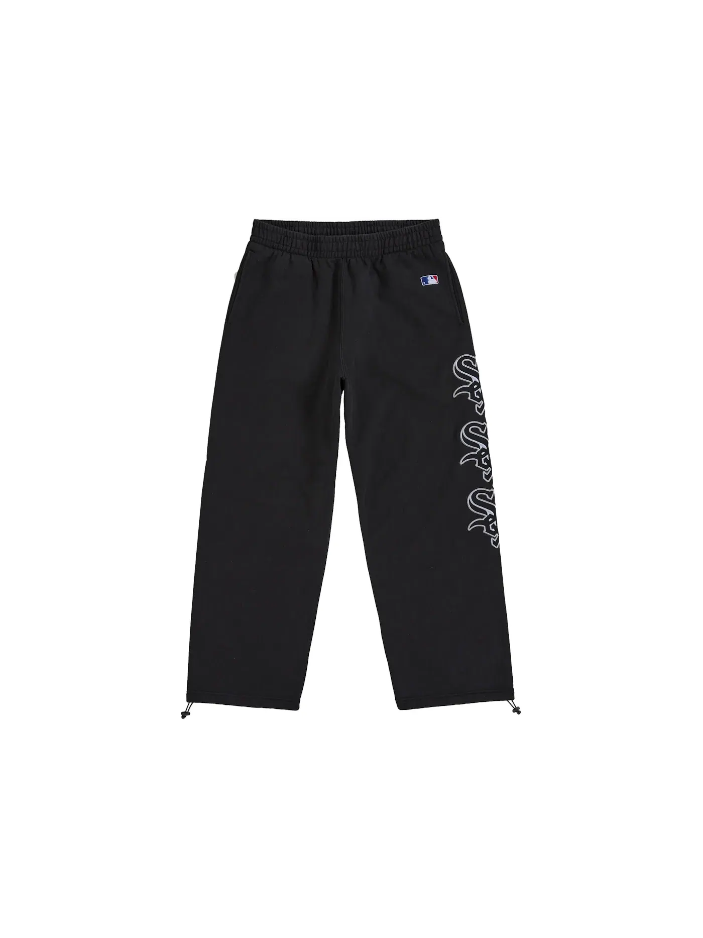 Мужские спортивные штаны с принтом Sweatpant Supreme — изображение 1 из 2, черный
