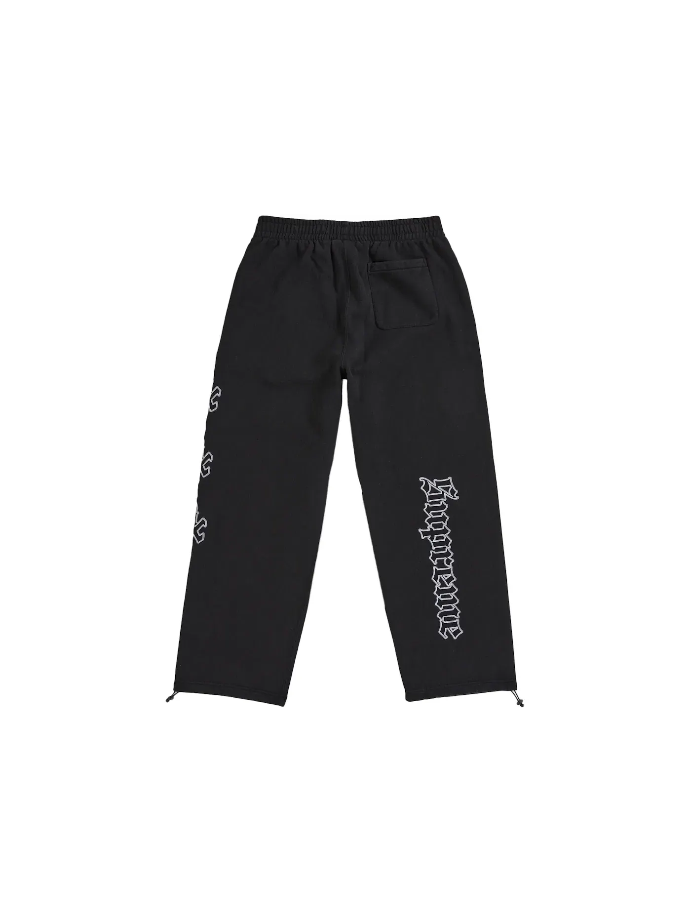 Мужские спортивные штаны с принтом Sweatpant Supreme — изображение 2 из 2, черный