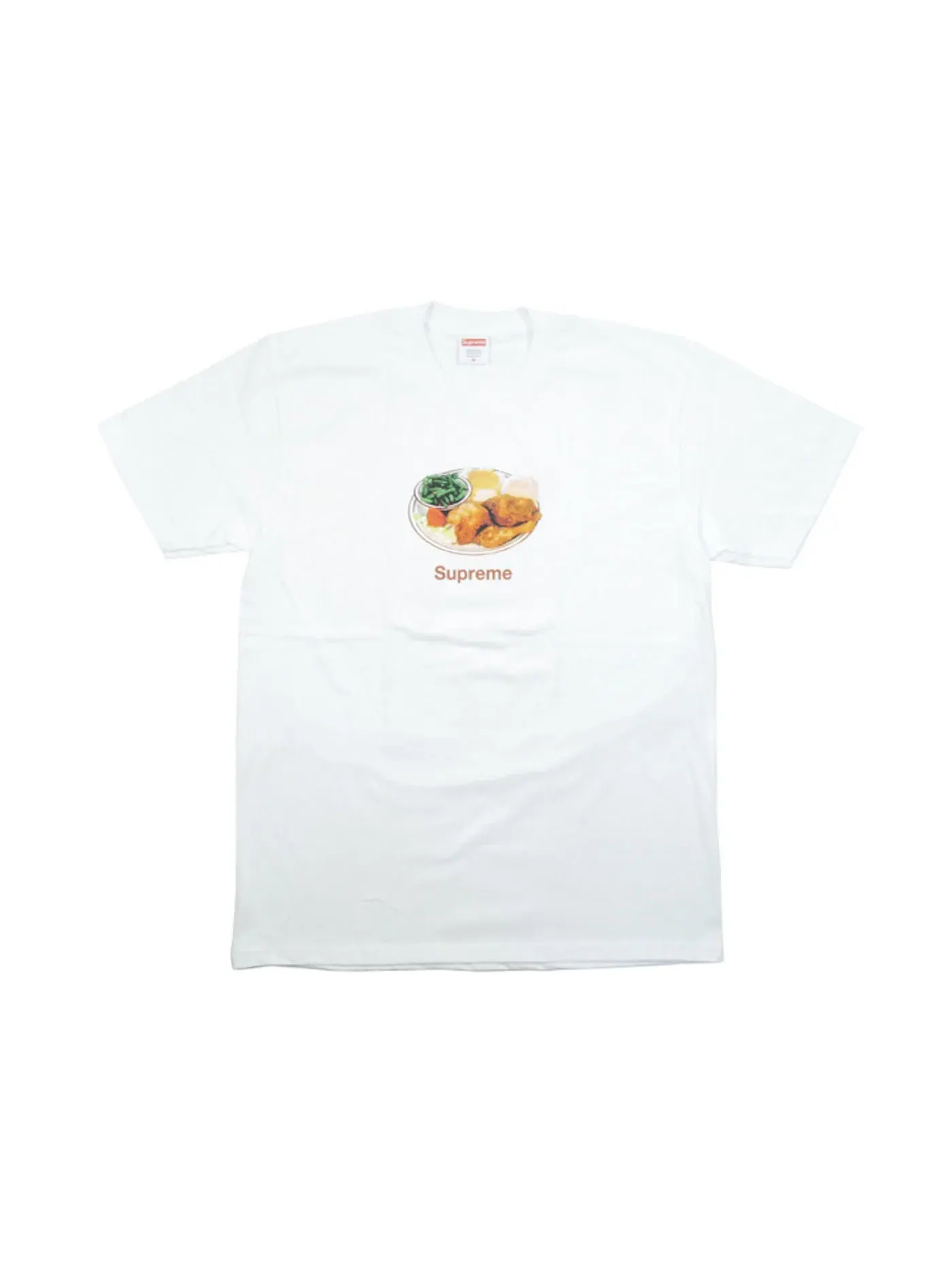 Футболка с принтом Supreme Tee — изображение 1 из 1, белый