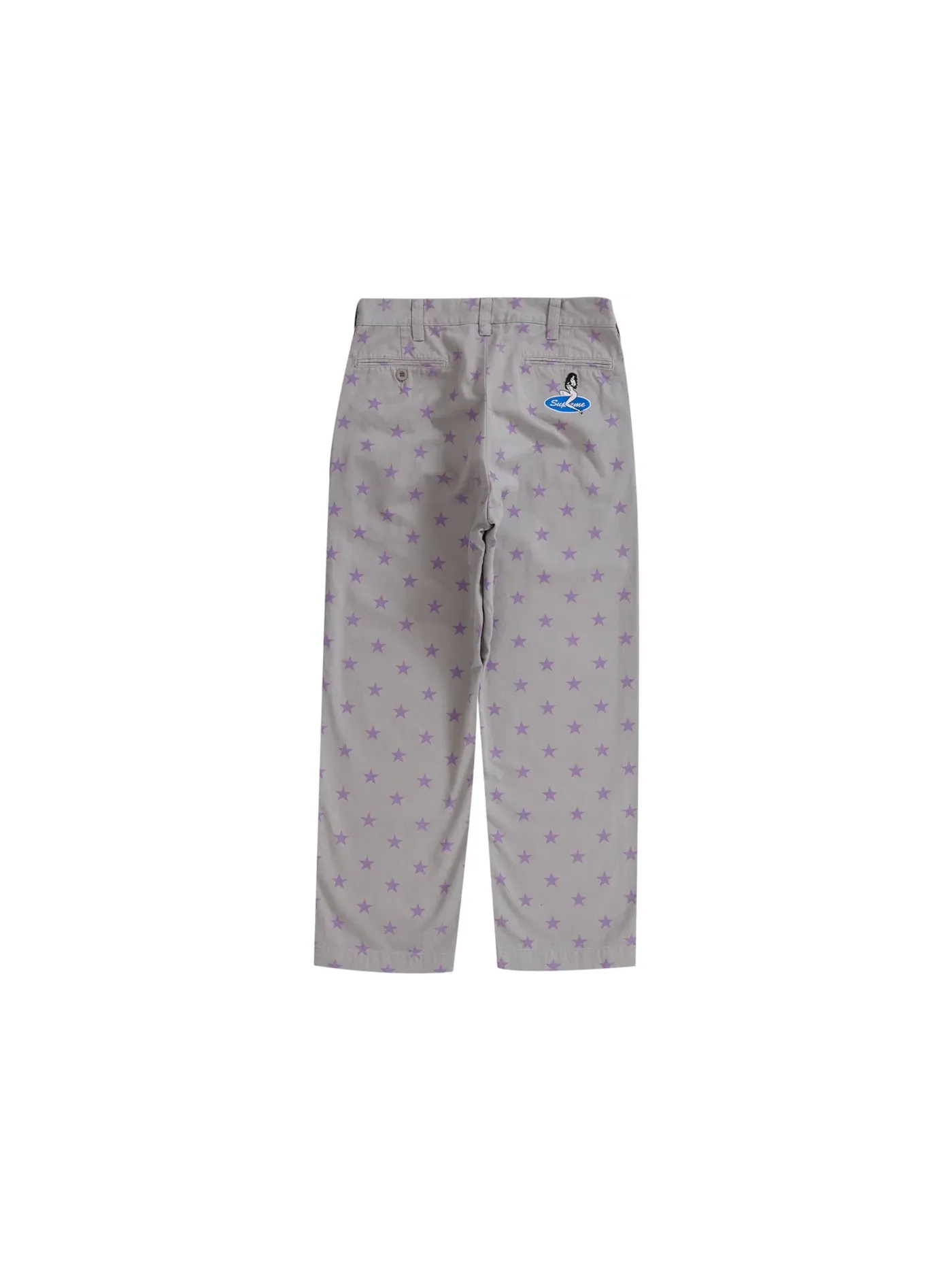 Мужские брюки с принтом Pant Supreme — изображение 1 из 2, серый